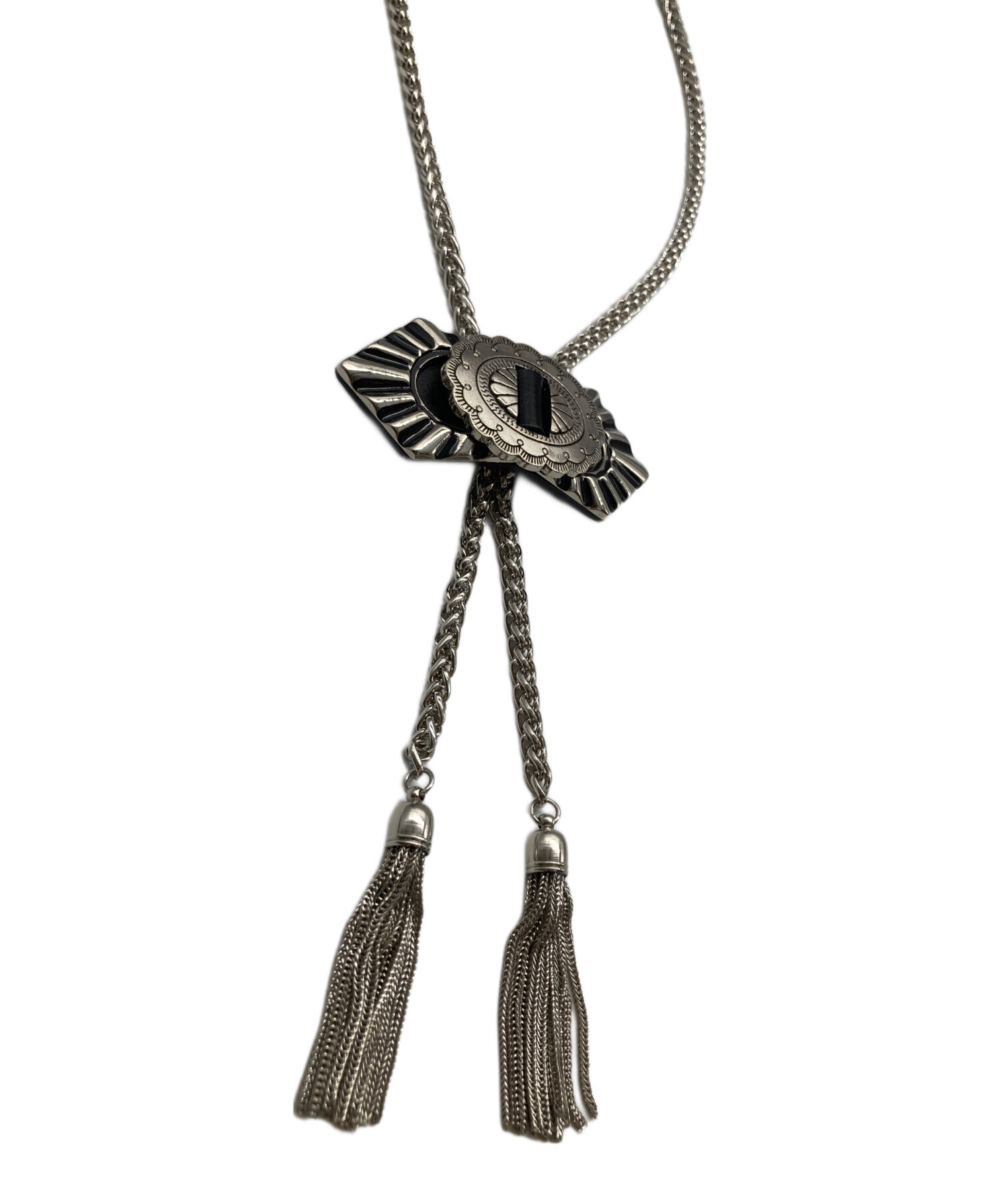 TOGA PULLA METAL CHAIN LOOP TIE/ネックレス/