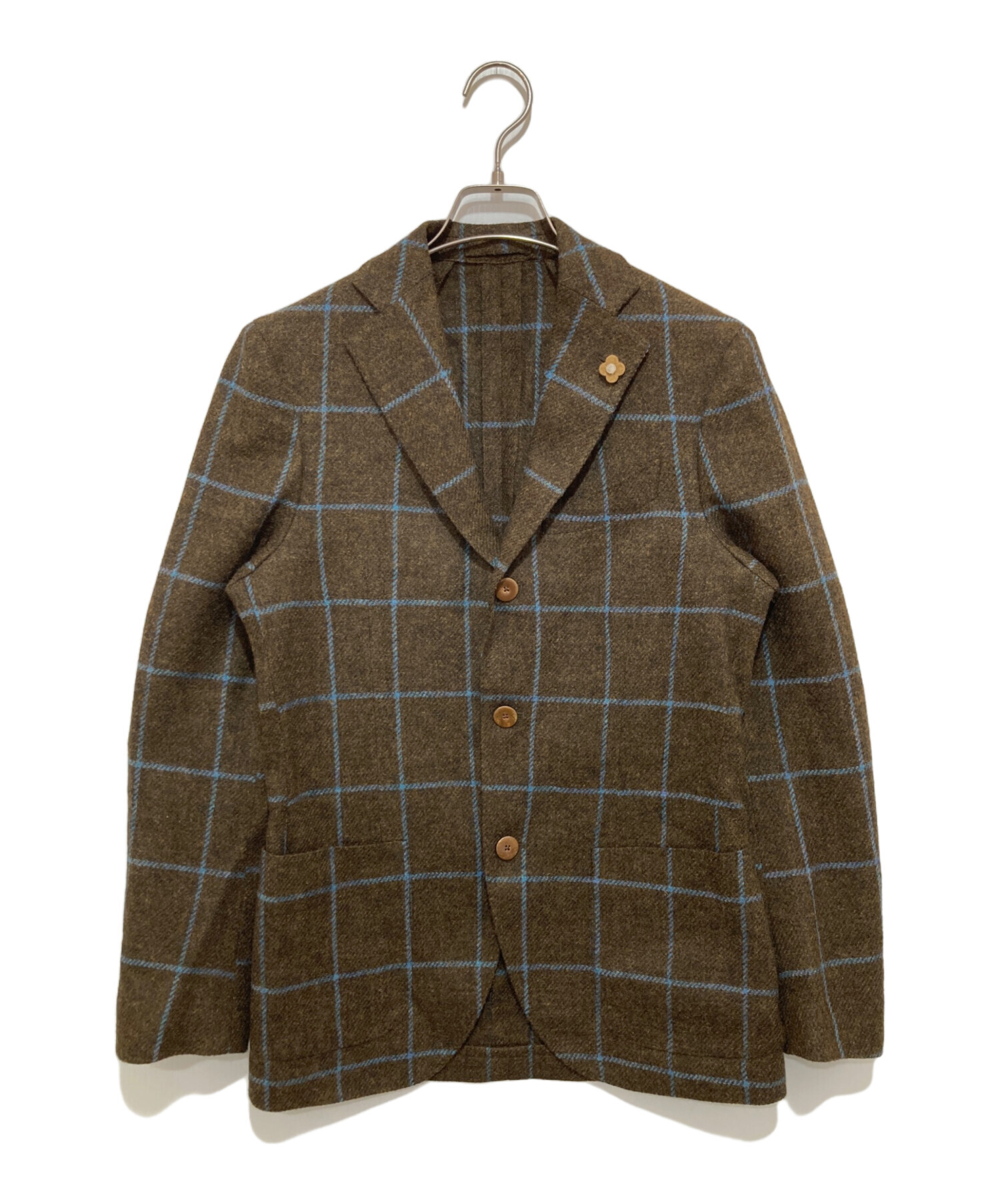 LARDINIラルディーニジャケット・Brown×Navyウインドーペン・48 楽天市場】【12/4 20時発売開始30】ラルディーニ LARDINI ニット