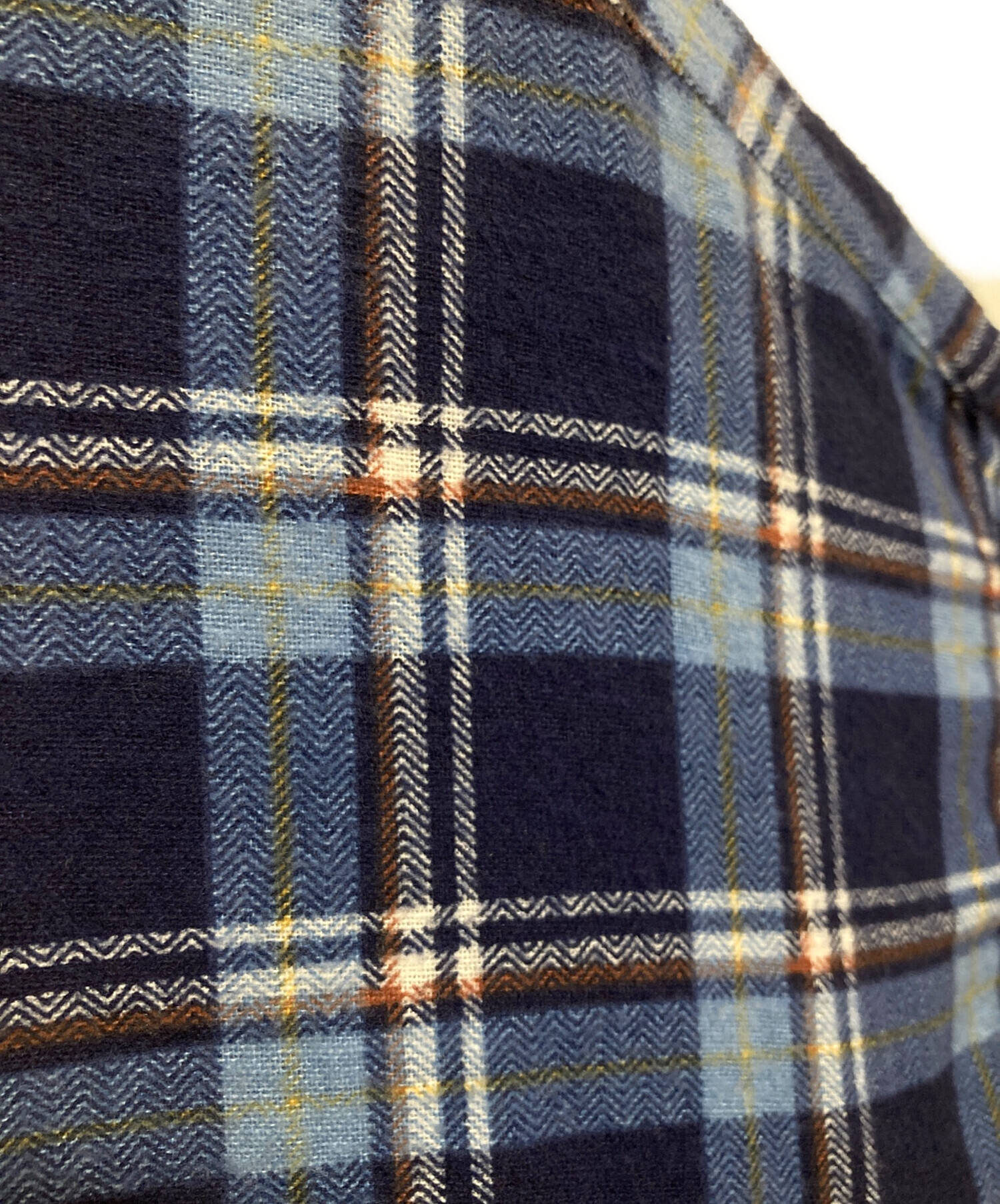 bless n° ドッキングニット 中古・古着通販】BLESS (ブレス) ドッキングニット ブルー サイズ:L