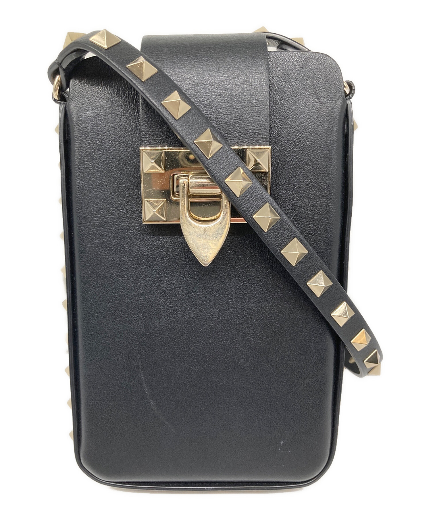 VALENTINO GARAVANI スマホショルダーバッグ ブラック
