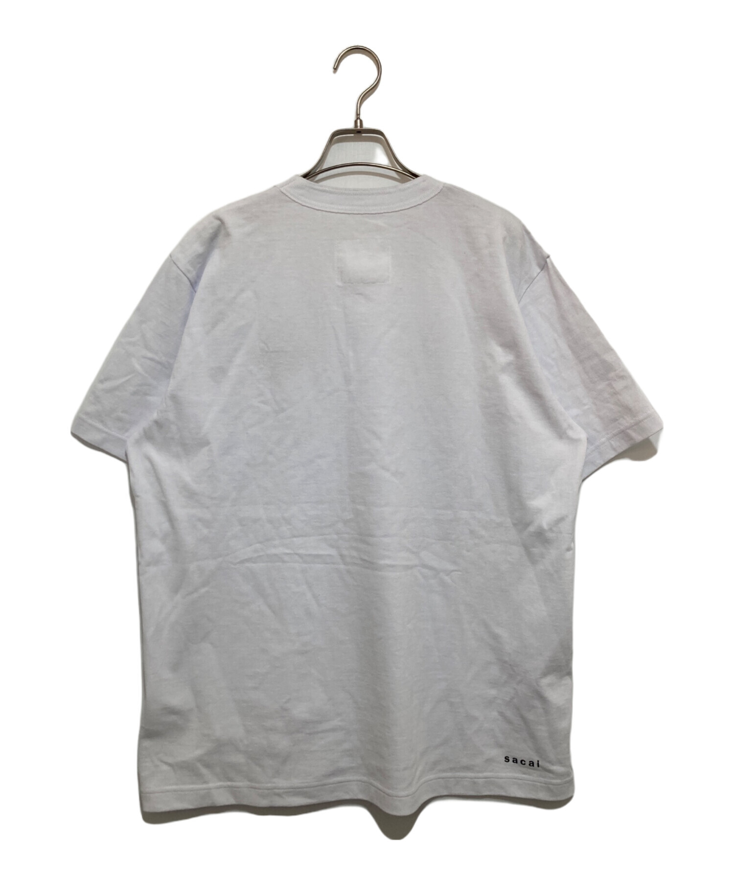 中古・古着通販】sacai (サカイ) KNOW FUTURE T-Shirt ホワイト サイズ 
