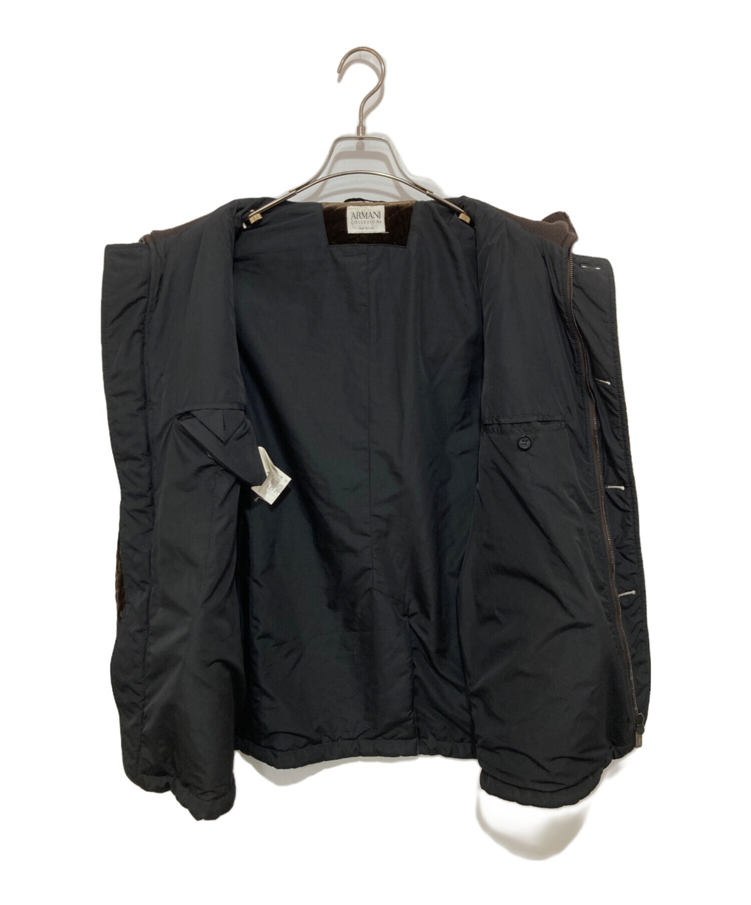 未使用品！ARMANI collezioni ベロアジャケット 中古・古着通販】ARMANI COLLEZIONI (アルマーニ コレツィオーニ