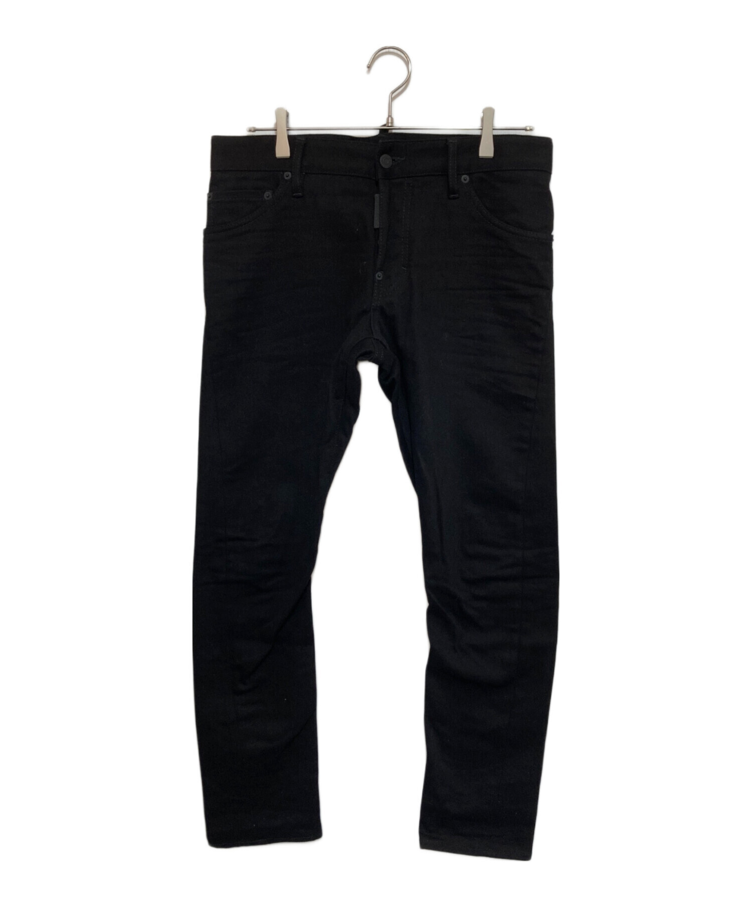 メンズ DSQUARED2 スキニーデニム 48 黒