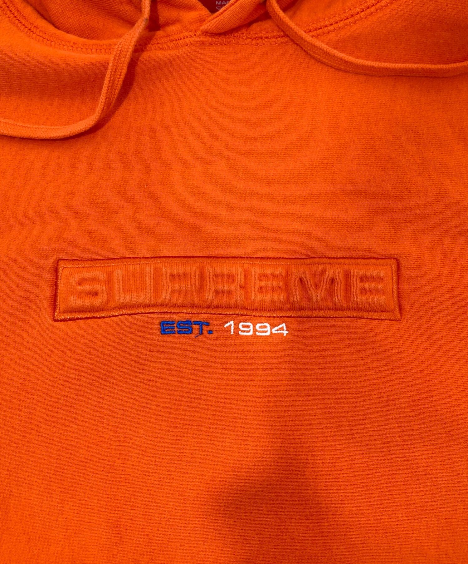 中古・古着通販】Supreme (シュプリーム) Embossed Logo Hooded 
