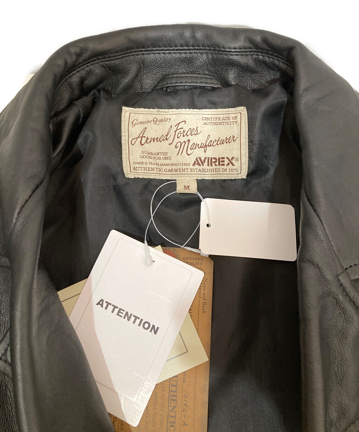 中古・古着通販】AVIREX (アヴィレックス) SHEEP DOUBLE RIDERS