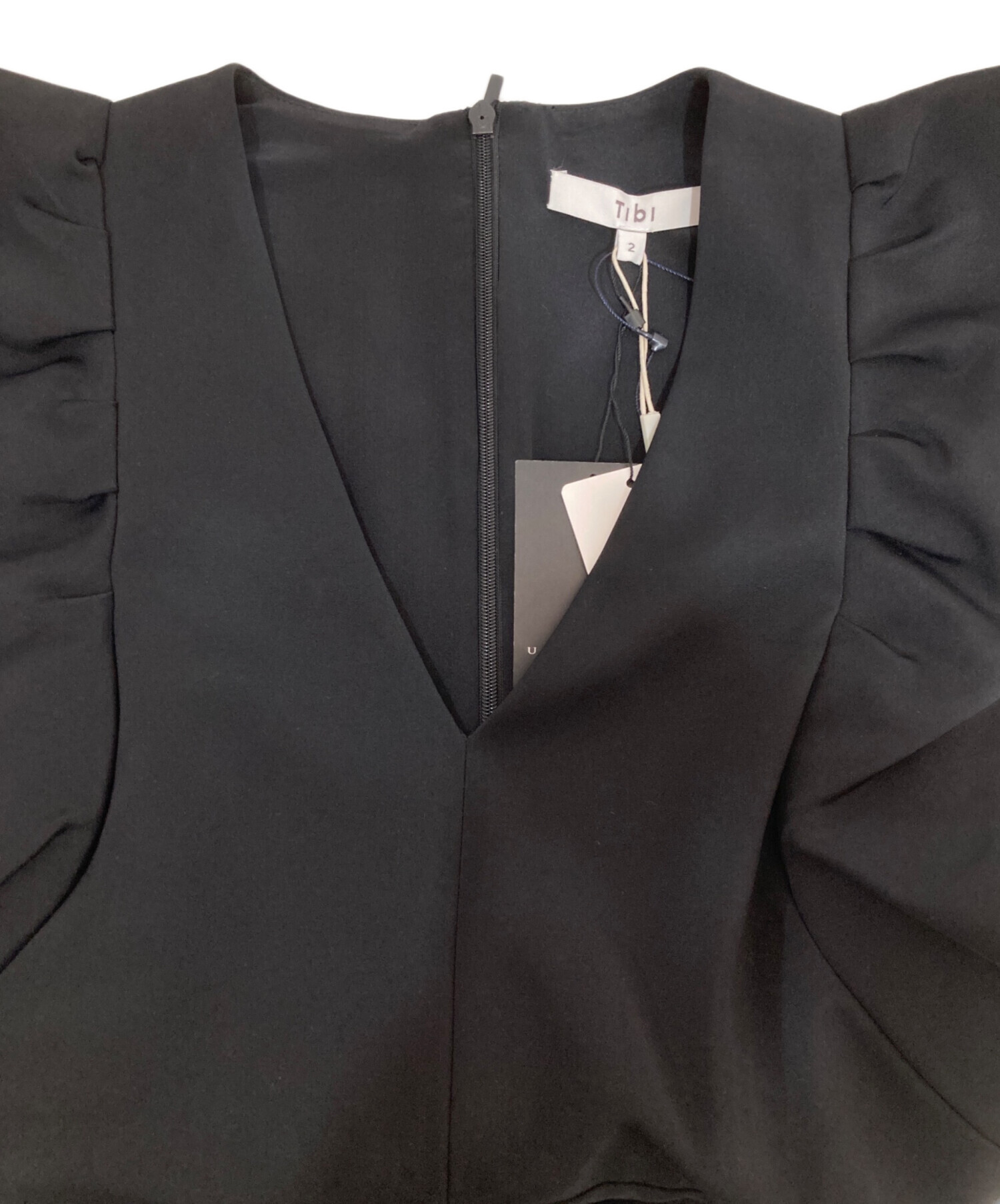 中古・古着通販】tibi (ティビ) オールインワン ブラック サイズ:2 