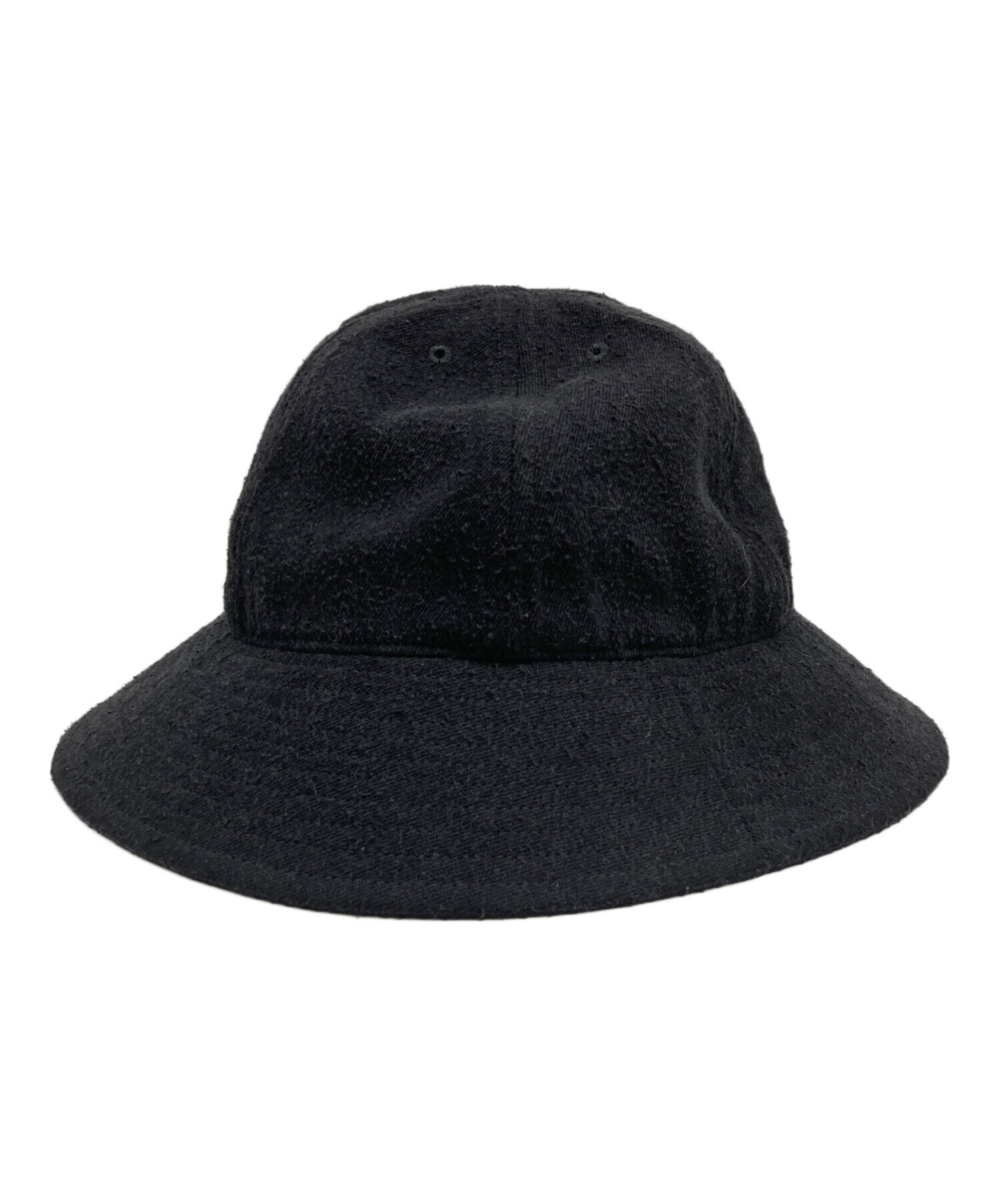 中古・古着通販】COMOLI (コモリ) シルクネップハット ブラック