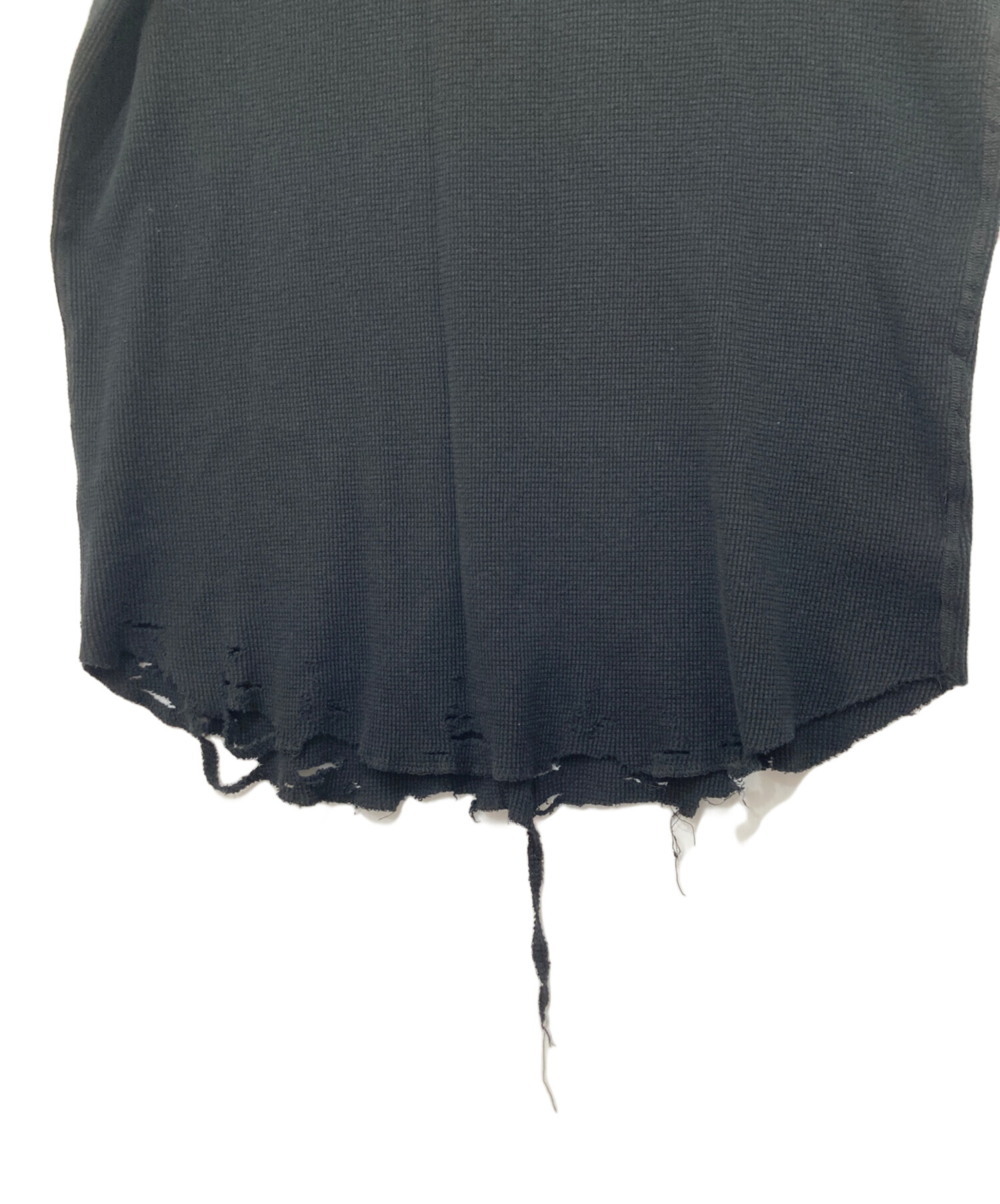 中古・古着通販】ANCELLM (アンセルム) DAMAGE WAFFLE TANK TOP