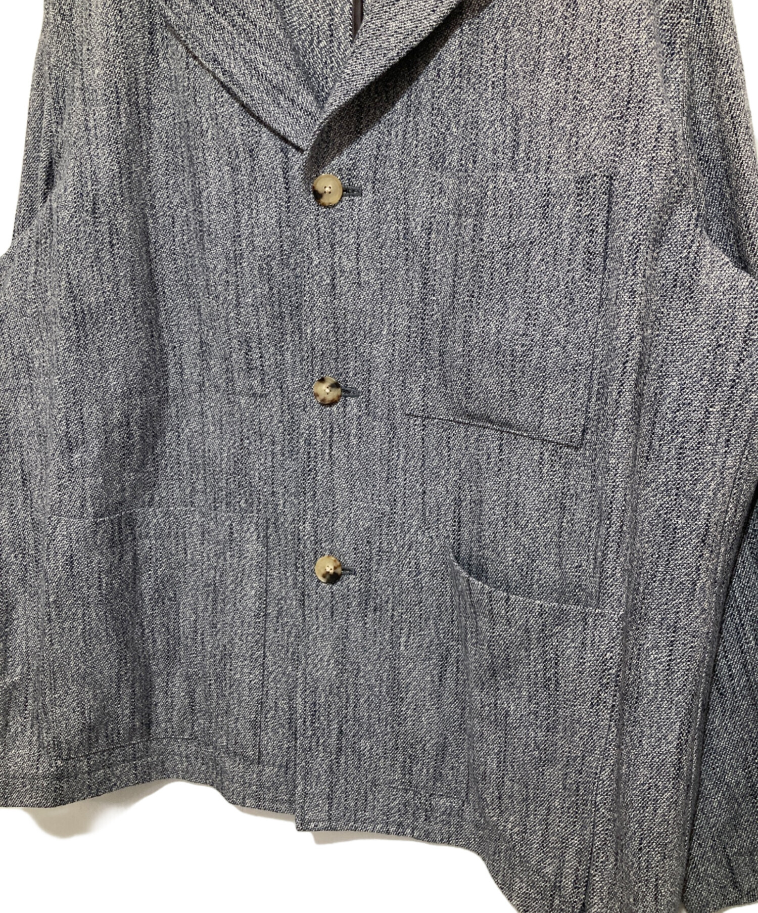 中古・古着通販】AURALEE (オーラリー) WOOL SILK MIX TWEED BLOUSON 