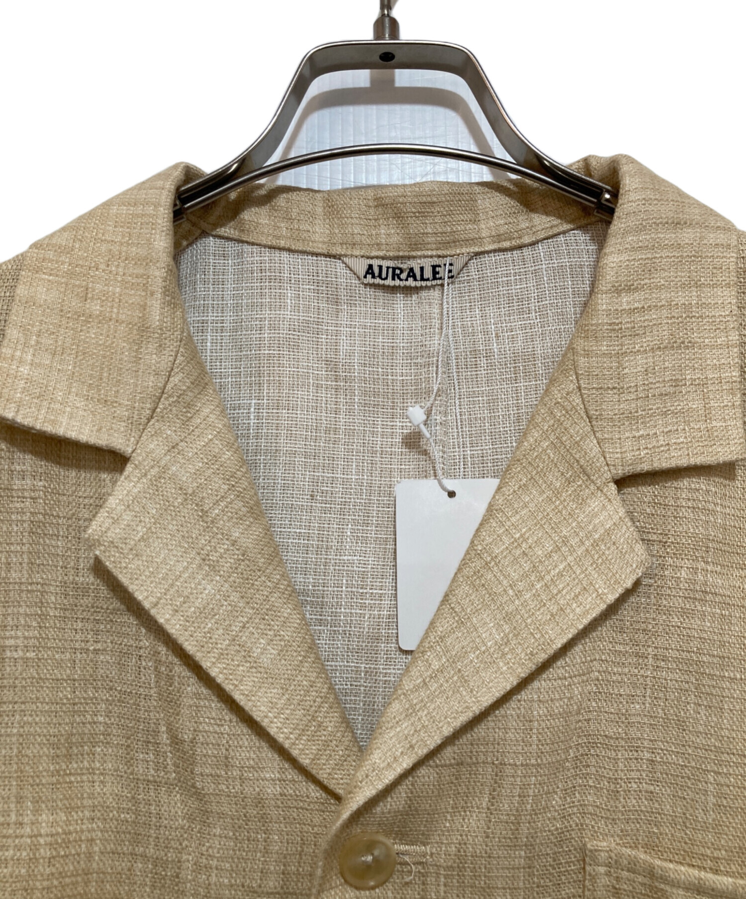 中古・古着通販】AURALEE (オーラリー) LINEN DOUBLE FACE BLOUSON