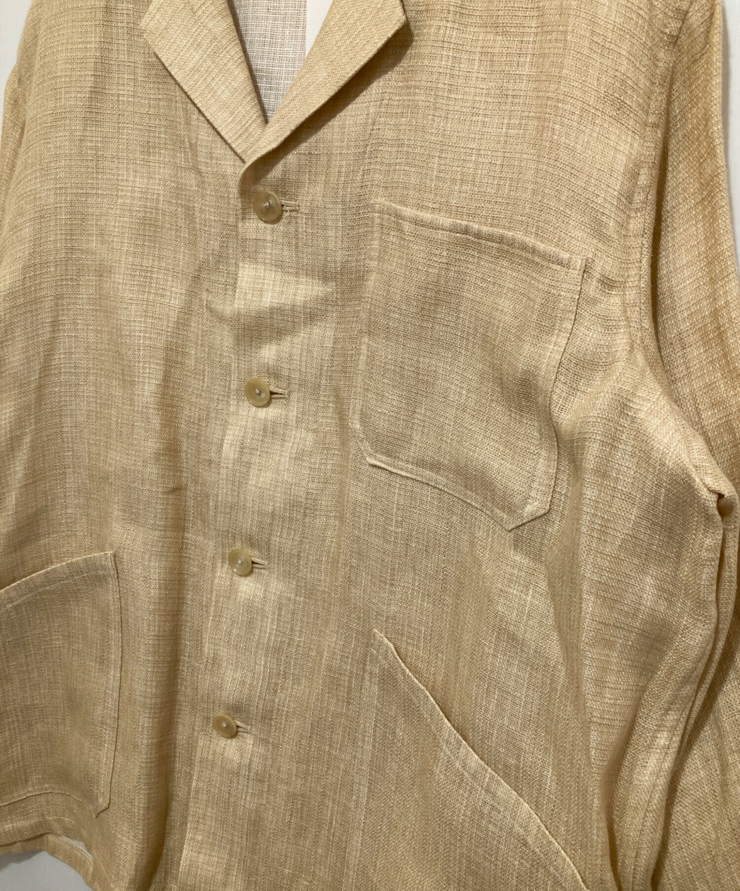 中古・古着通販】AURALEE (オーラリー) LINEN DOUBLE FACE BLOUSON