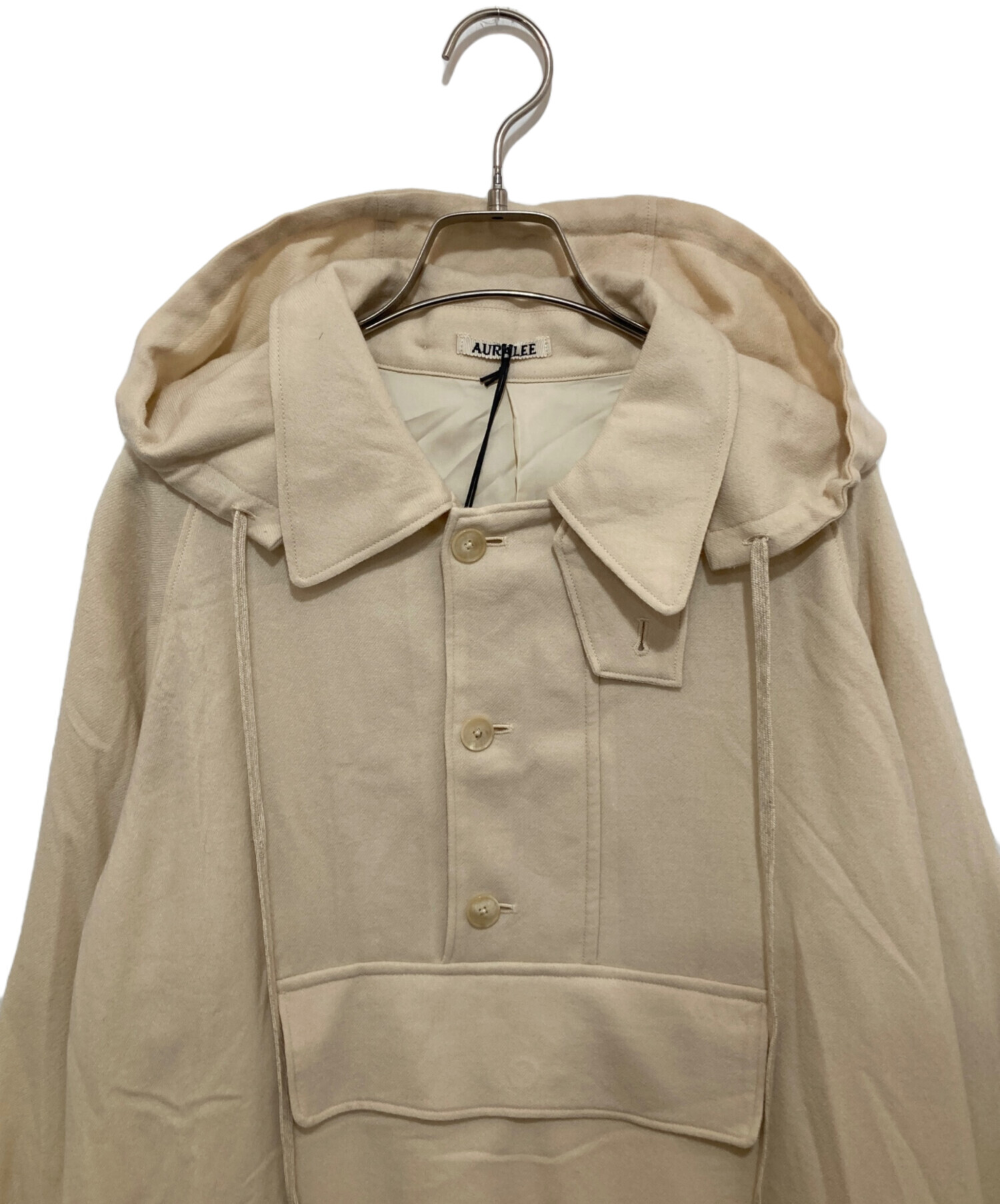 中古・古着通販】AURALEE (オーラリー) AIRY WOOL VIYELLA P/O ANORAK