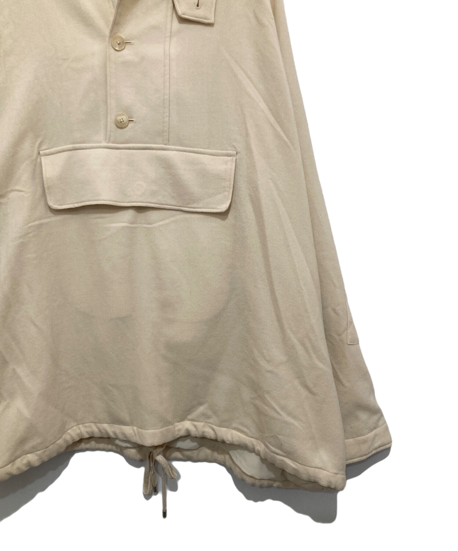中古・古着通販】AURALEE (オーラリー) AIRY WOOL VIYELLA P/O ANORAK