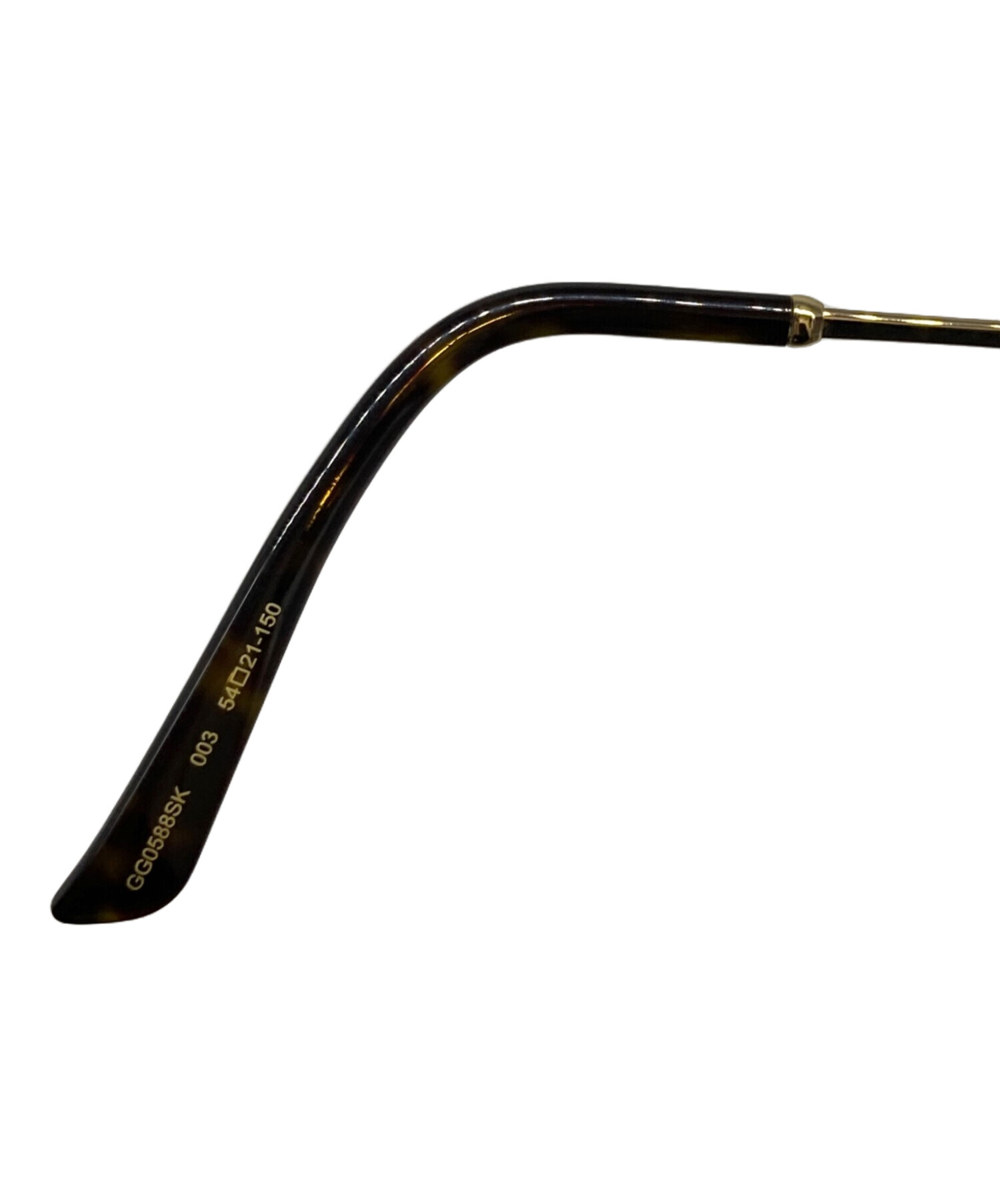 送料込】Gucci ラウンド型サングラス GG0588SK 003 GUCCI（グッチ
