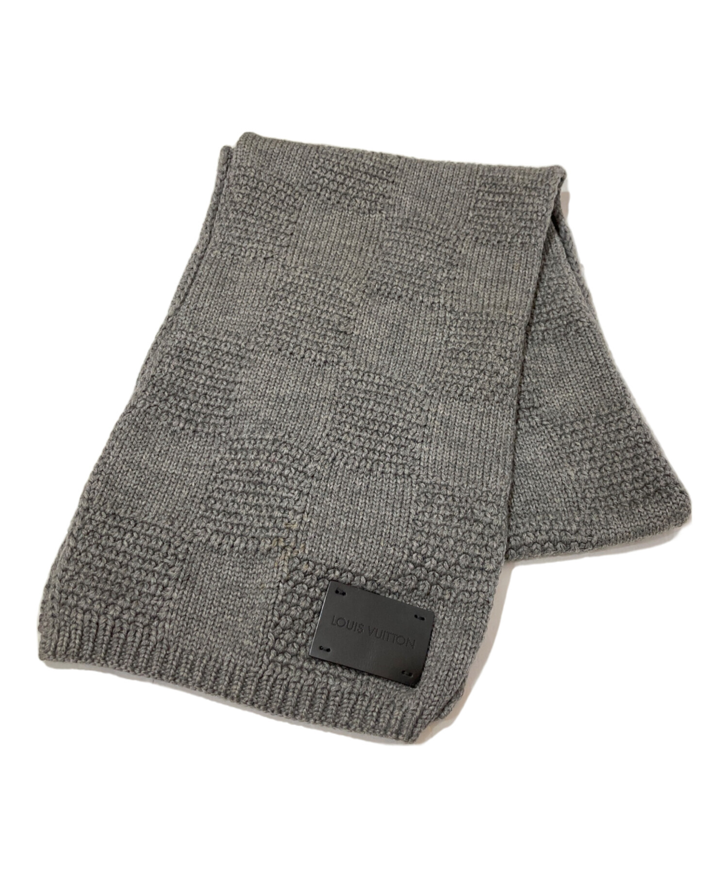 LOUIS VUITTON エシャルプ　メサジェ　マフラー　ダミエ　ルイヴィトン LOUIS VUITTON ルイヴィトン LV マフラー エシャルプ プティ