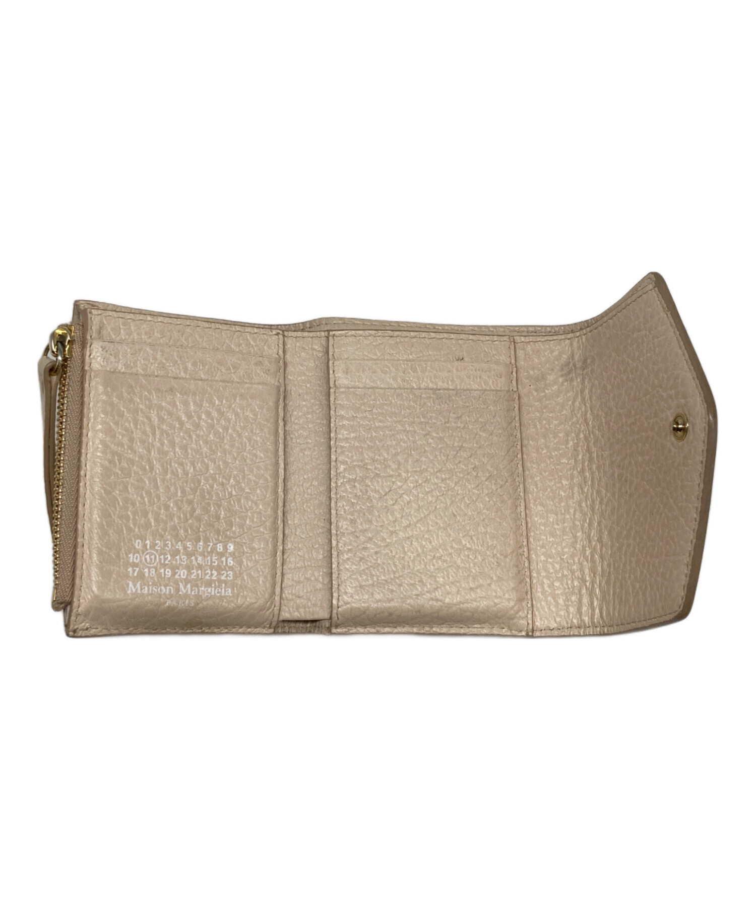 Maison Margiela 財布・コインケース - ベージュ 【古着】【中古】 
