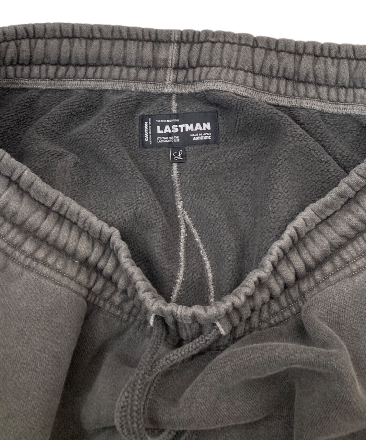 中古・古着通販】LASTMAN (ラストマン) EMBROIDERED SWEAT PANTS 