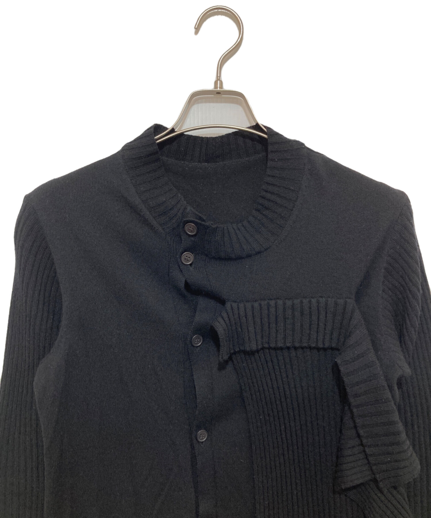 中古・古着通販】YOHJI YAMAMOTO (ヨウジヤマモト) PLAIN RIB FRONT D
