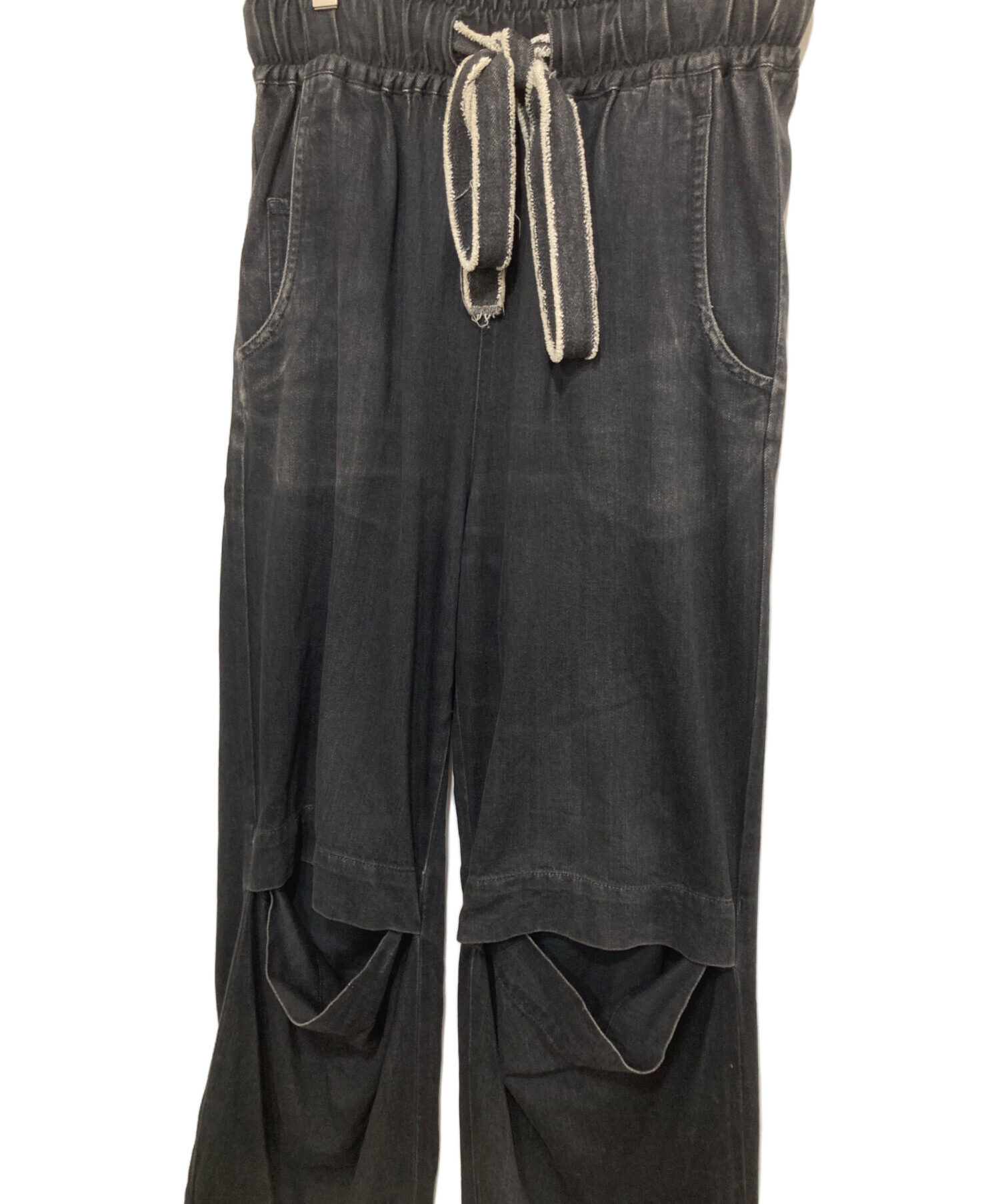 中古】リヴィントーン LIVINGTONE RELAXED OPEN KNEE デニムパンツ  