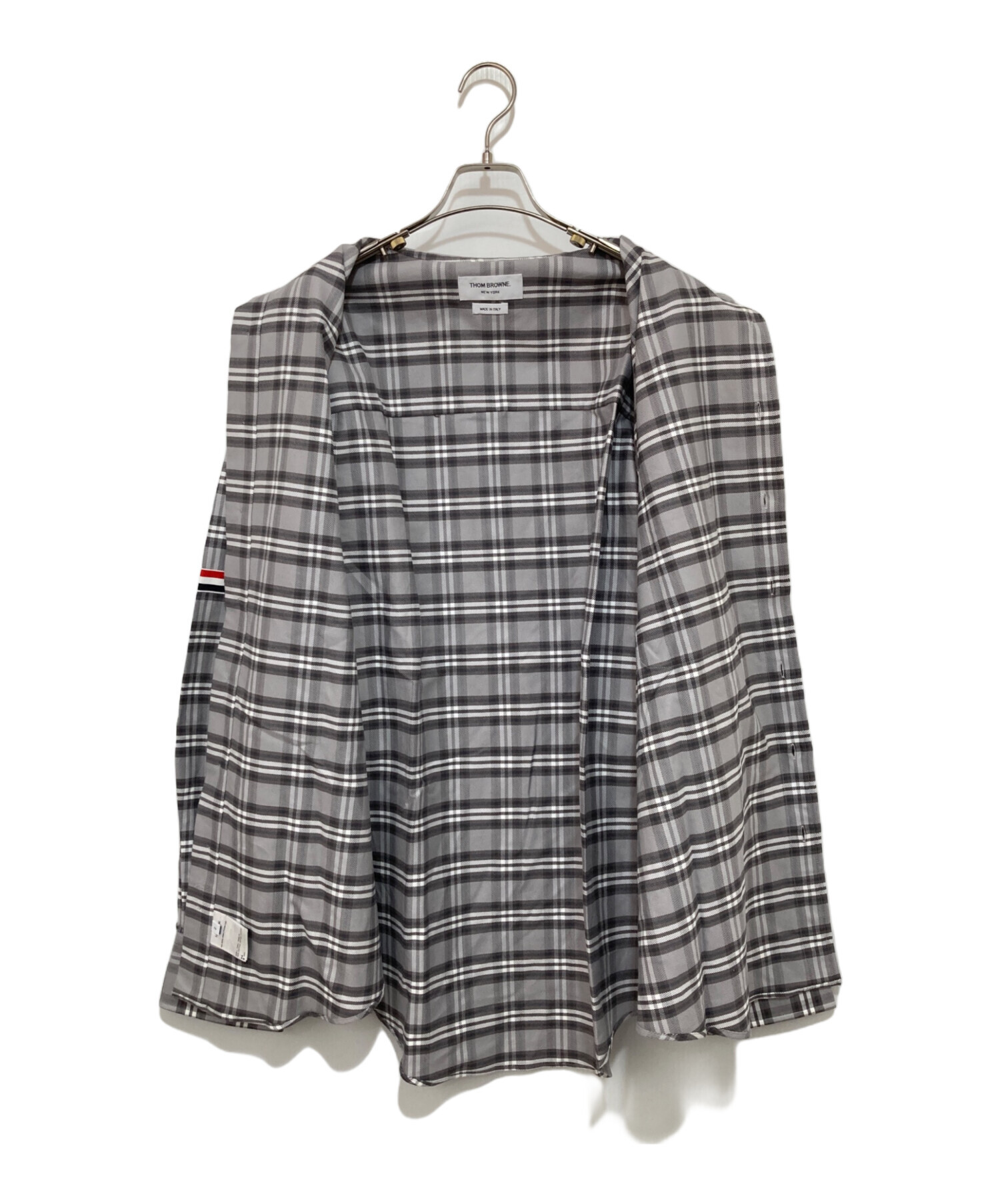 THOM BROWNE チェックシャツ サイズ2 【公式通販】