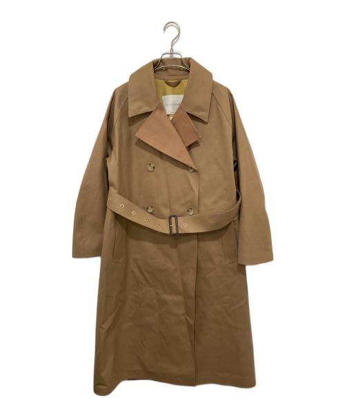 イエロートレンチコート　ゴムびき イエロートレンチコート ゴムびき イエロートレンチコート ゴムびき