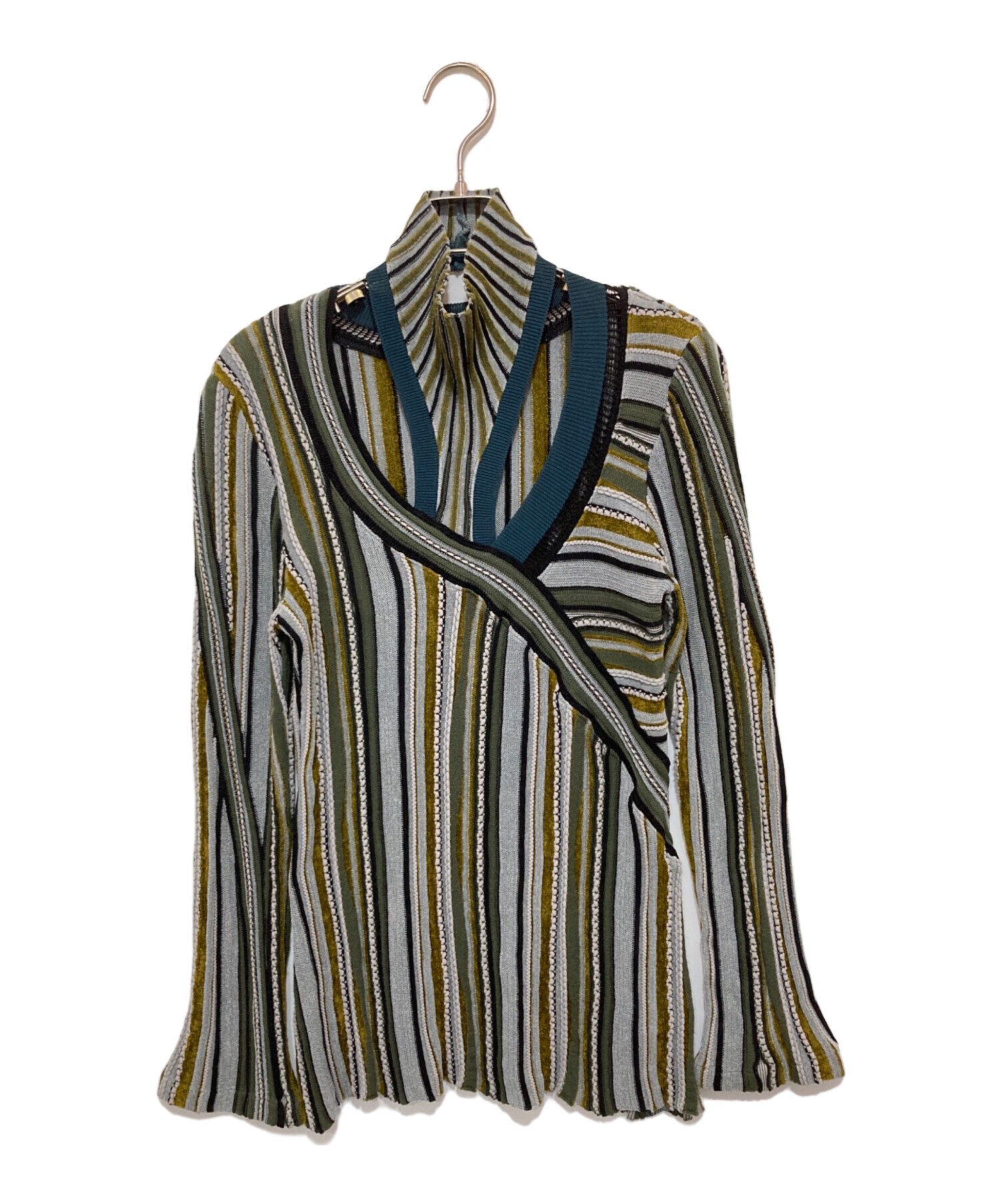 みちこ 中古・古着通販】Mame Kurogouchi (マメクロゴウチ) Stripe Jacquard