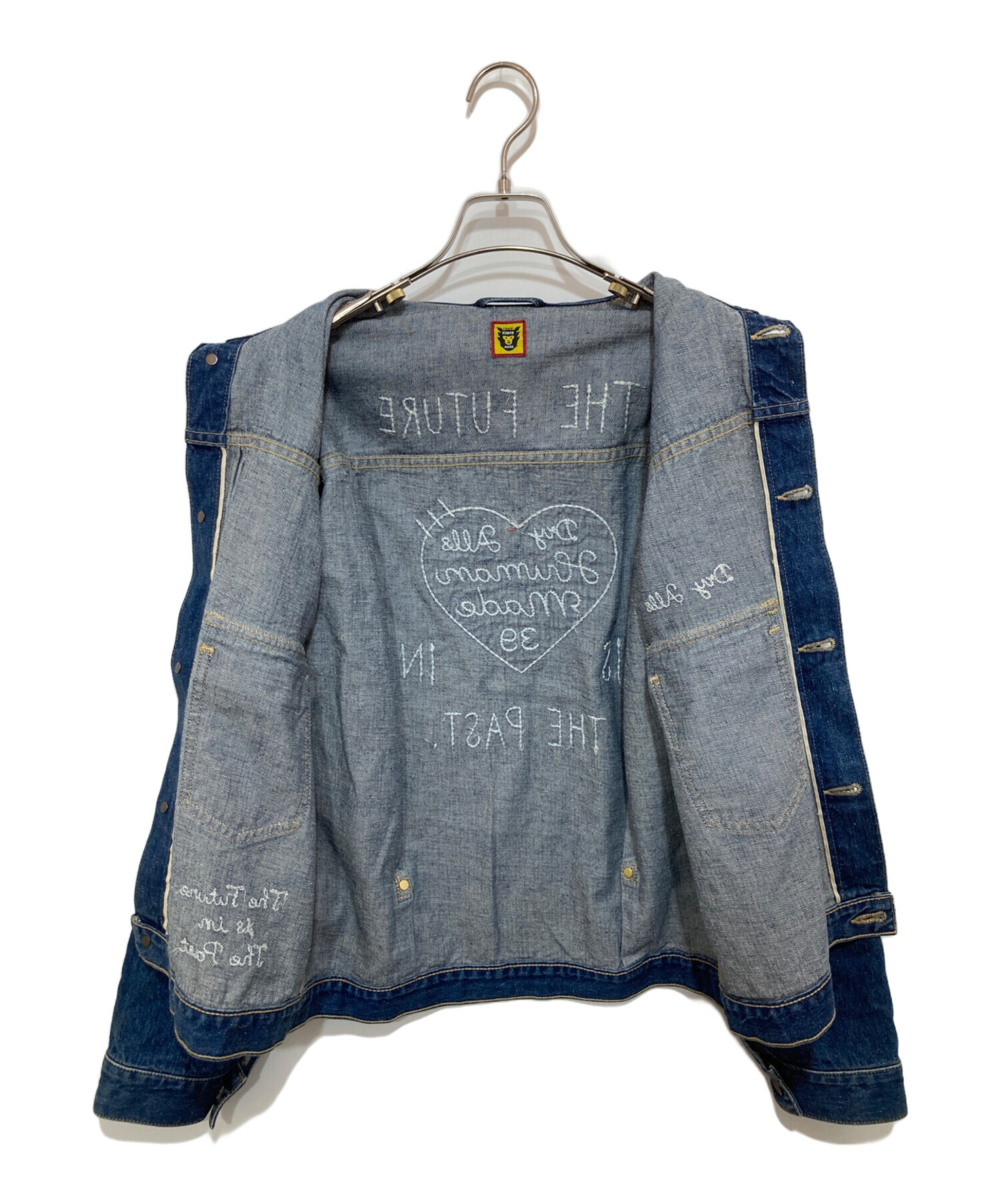 専用【値下げ】HUMANMADEヒューマンメイドデニムジャケット ヒューマンメイド Human Made Gジャン デニムジャケット - Gジャン