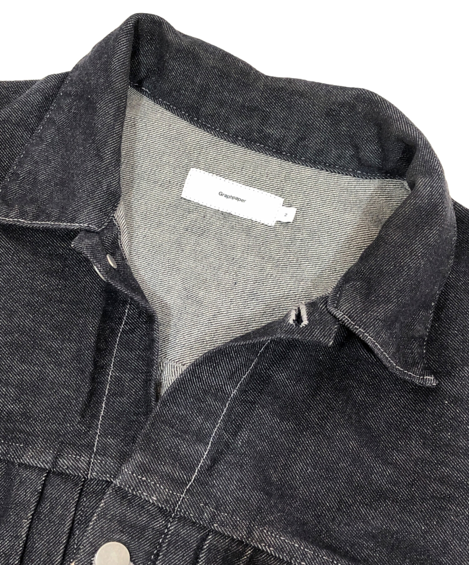 中古・古着通販】Graphpaper (グラフペーパー) COLORFAST DENIM JACKET