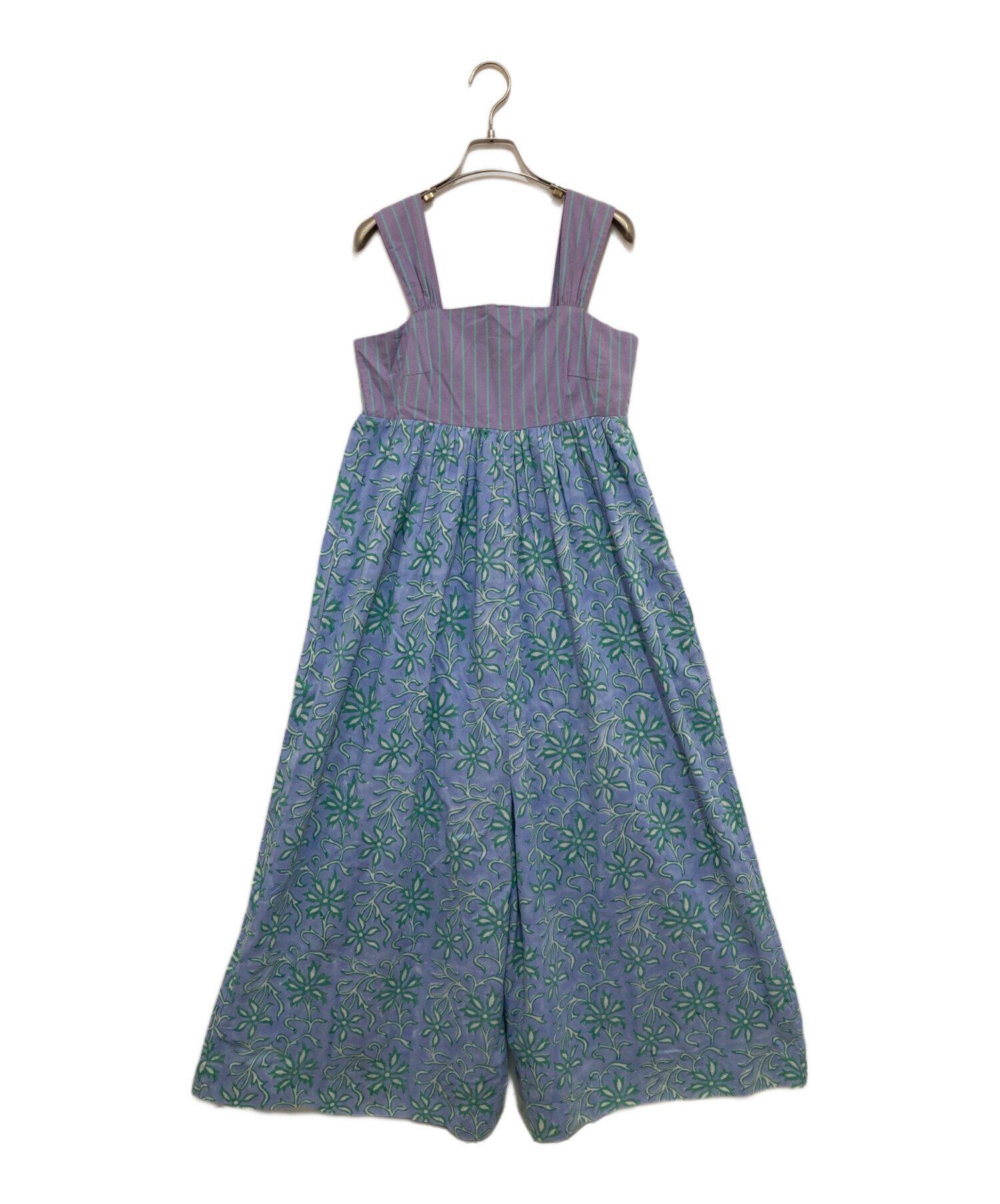 中古・古着通販】ne quittez pas (ヌキテパ) 総柄オールインワン