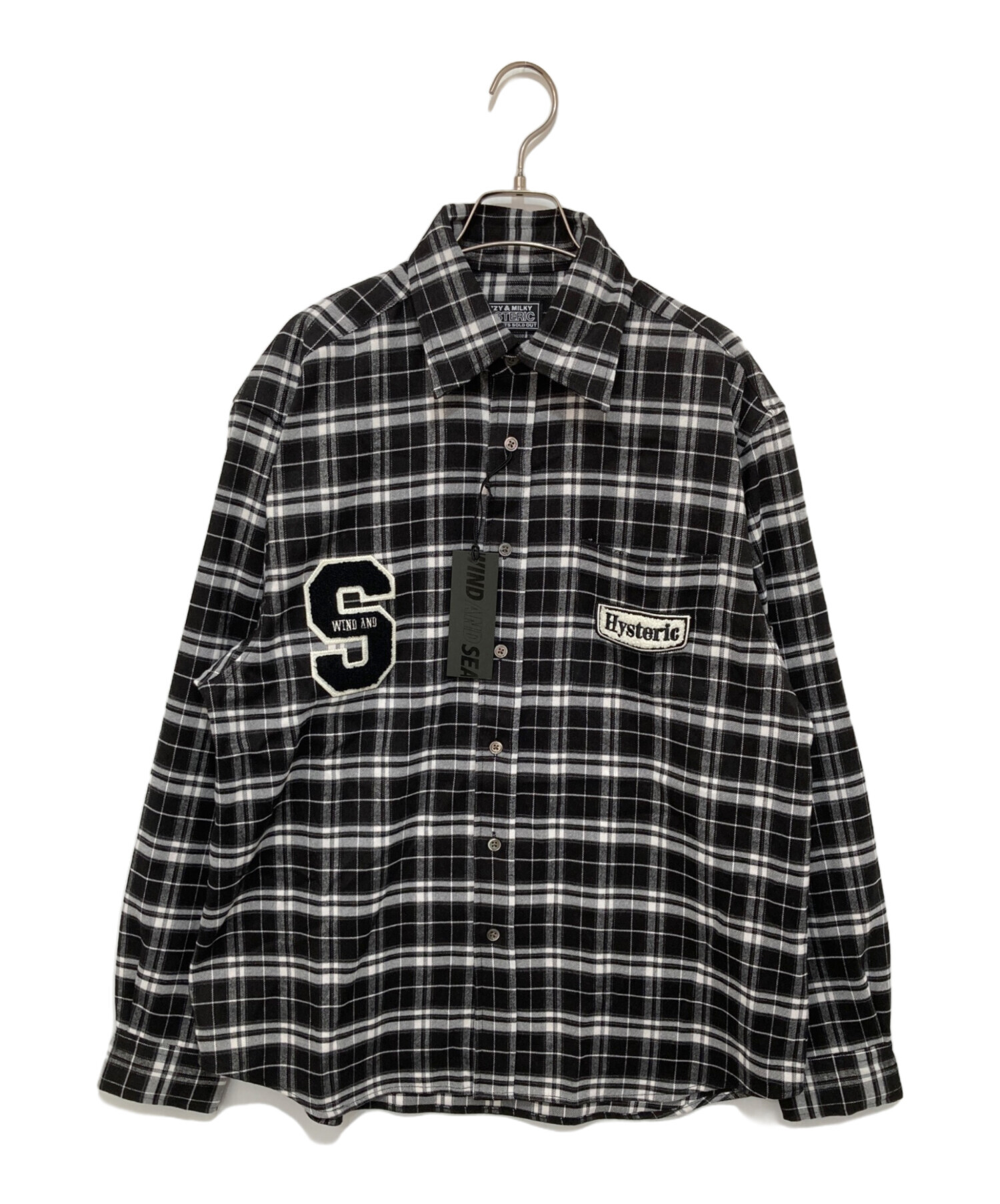 ヒステリックグラマー ウィンダンシー ネルシャツ チェック L メンズ