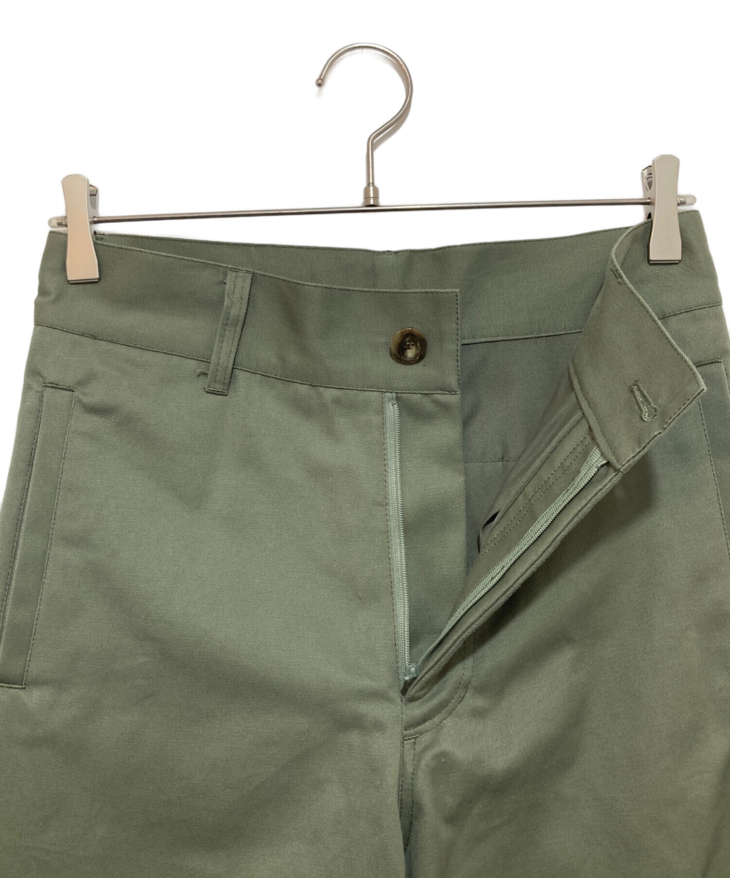 中古・古着通販】amok (アモク) HAND STITCH DOCKING PANTS カーキ 
