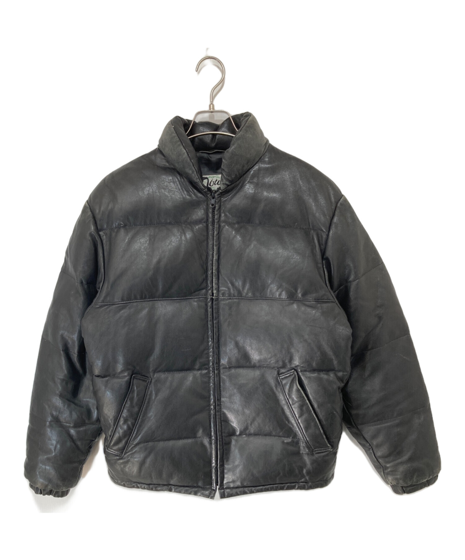 中古　ショット　ダウンレザージャケット 中古・古着通販】Schott (ショット) レザーダウンジャケット USA製