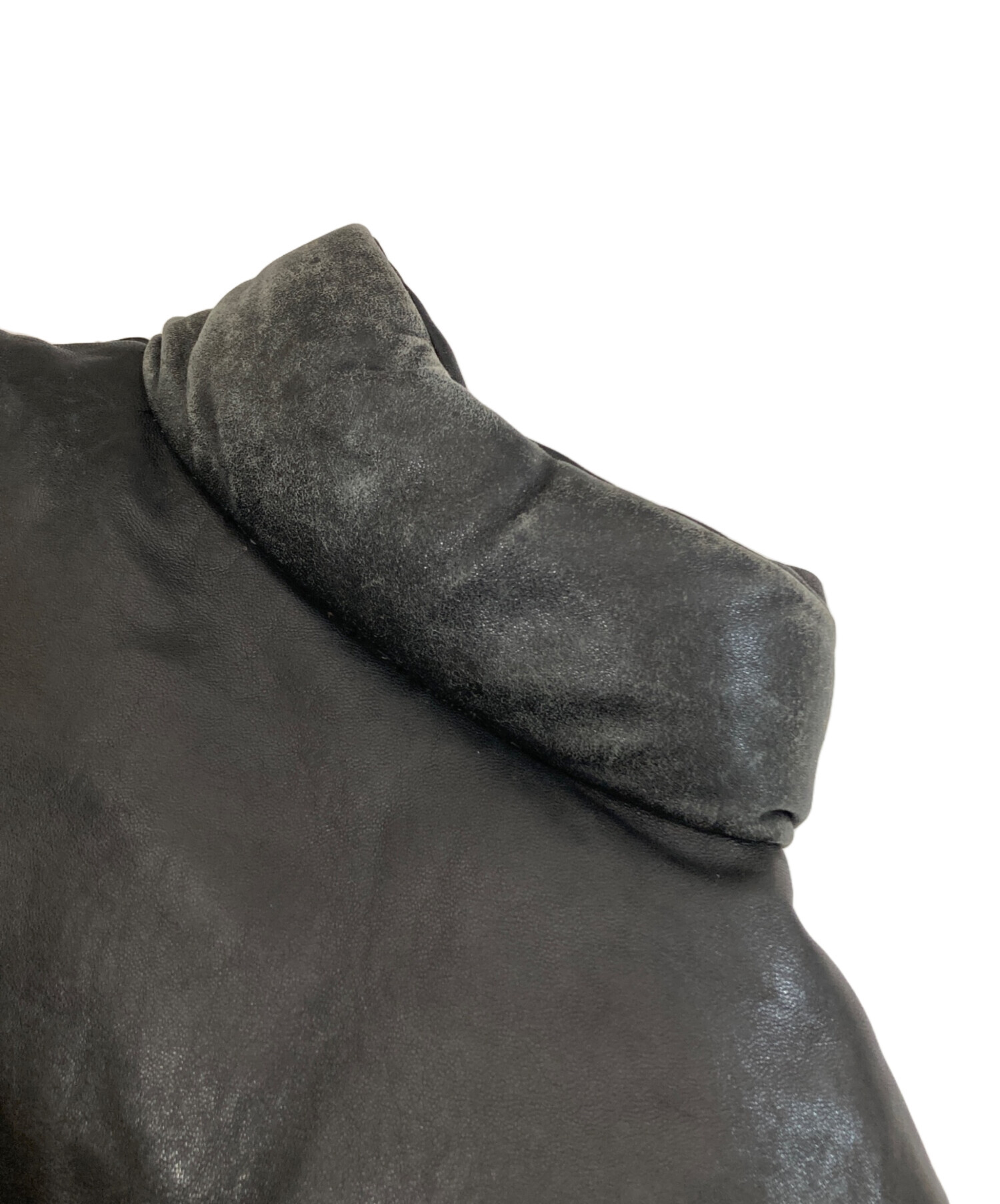 中古・古着通販】Schott (ショット) レザーダウンジャケット USA製