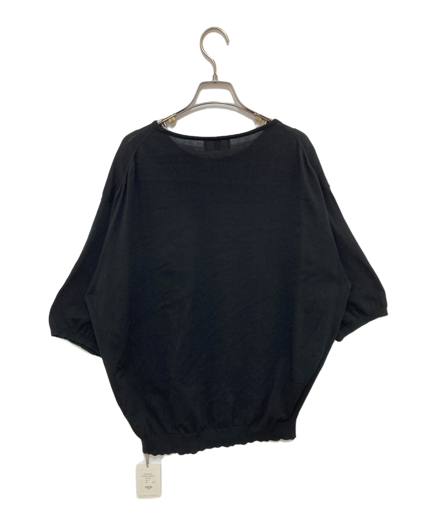 中古・古着通販】HERILL (ヘリル) Suvincotton Highgauge-T ブラック 