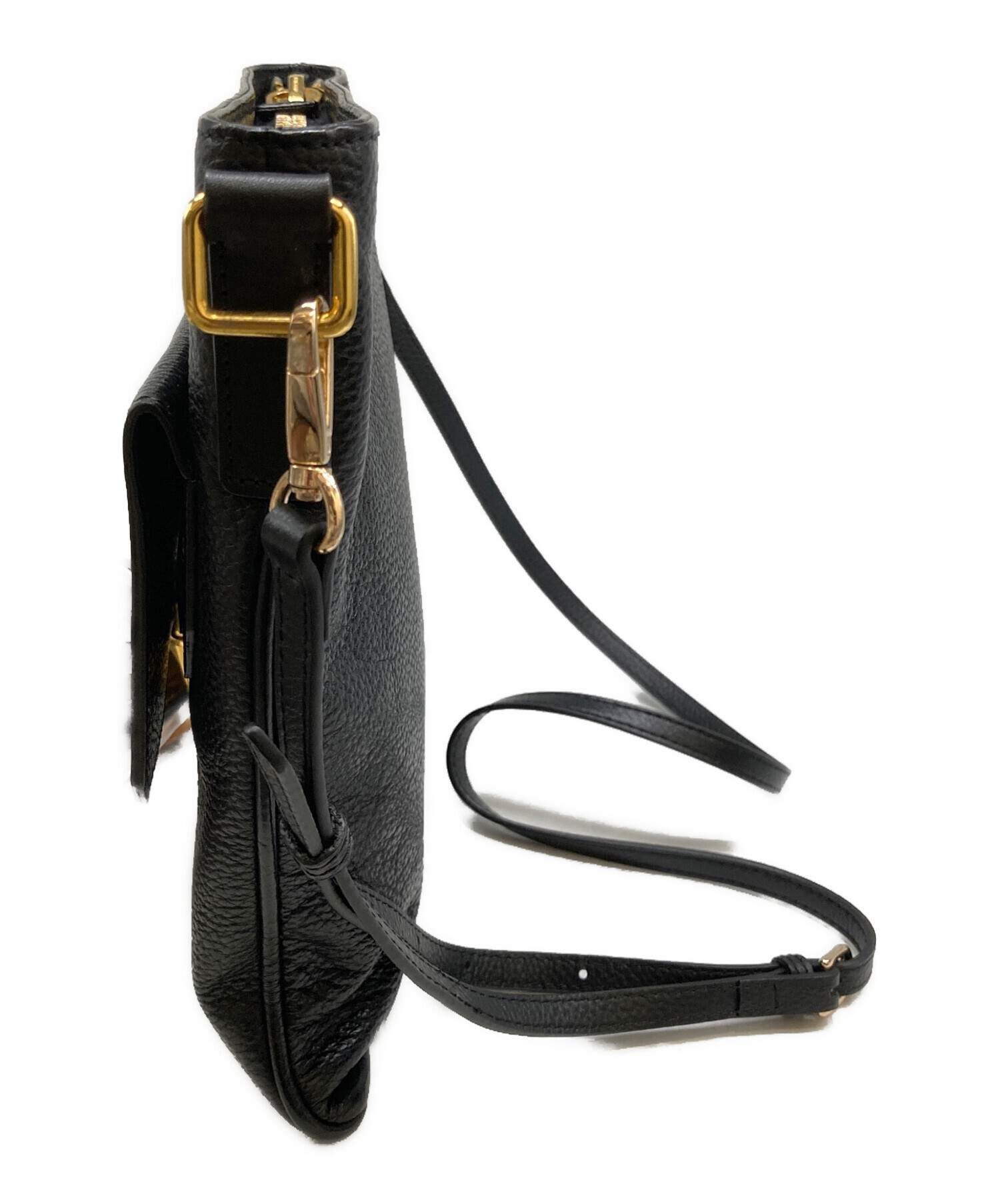 【新品同様】トムフォード/TOM FORD レザー ショルダーバッグ 2WAY アウトレット】TOM FORD トムフォード ショルダーバッグ 2WAY メンズ