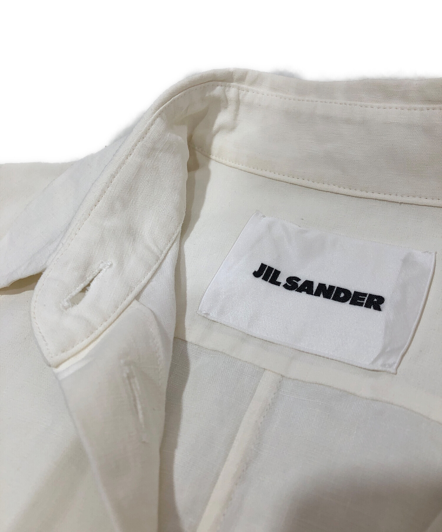 中古・古着通販】JIL SANDER (ジルサンダー) リネンシャツジャケット