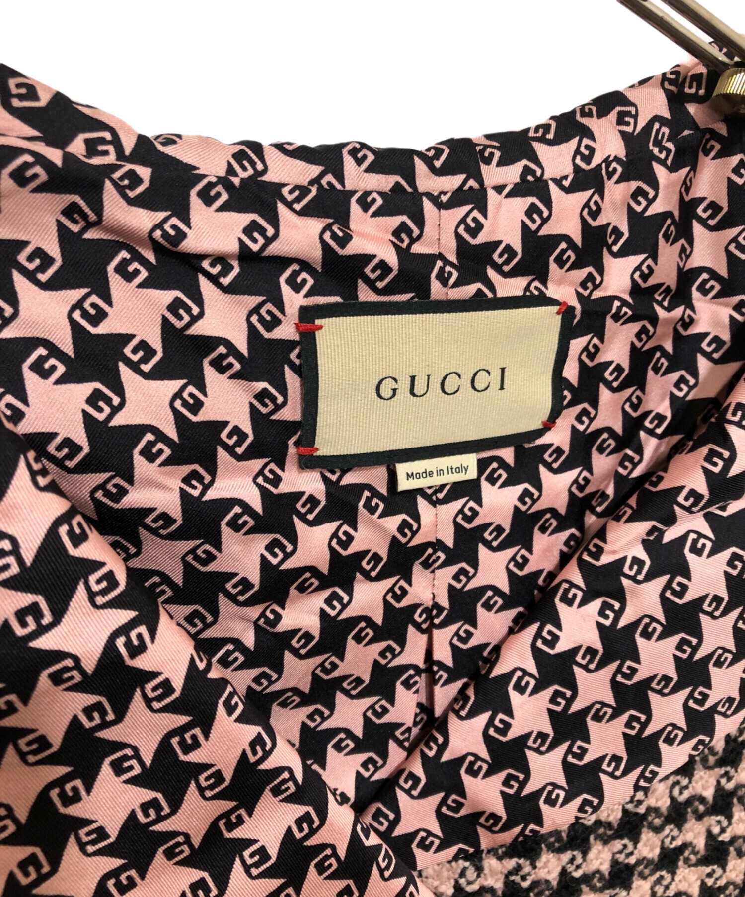 中古・古着通販】GUCCI (グッチ) ハンドトゥースジャケット 674323