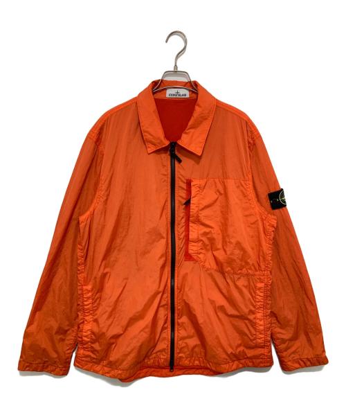 【専用】　STONE  オレンジナイロンメタルジャケット　Lサイズ 中古・古着通販】STONE ISLAND (ストーンアイランド) ガーメントダイ