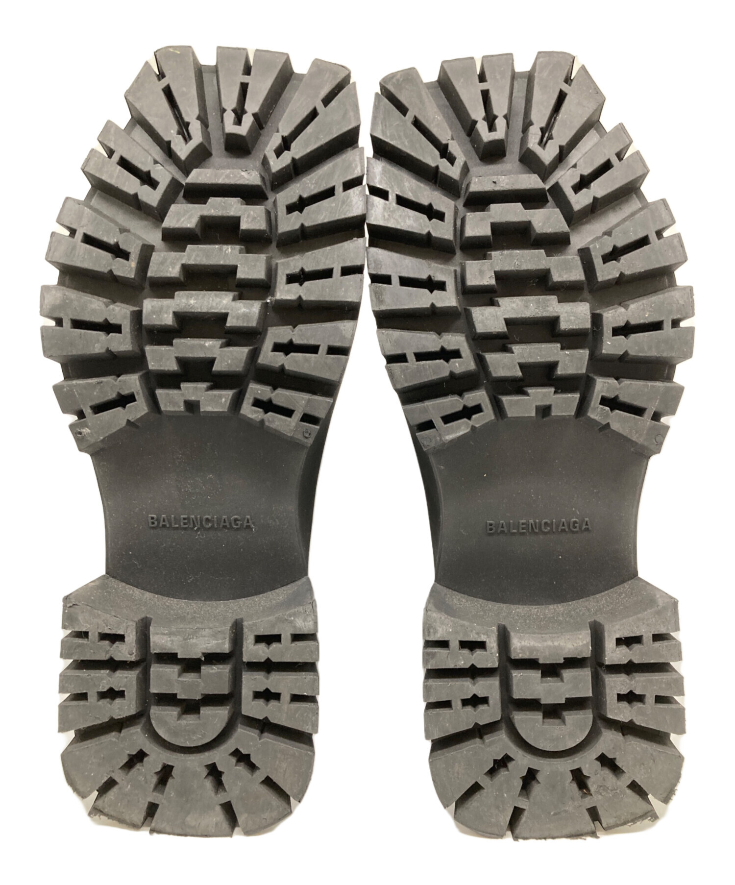 中古・古着通販】BALENCIAGA (バレンシアガ) Trooper rubber low boots