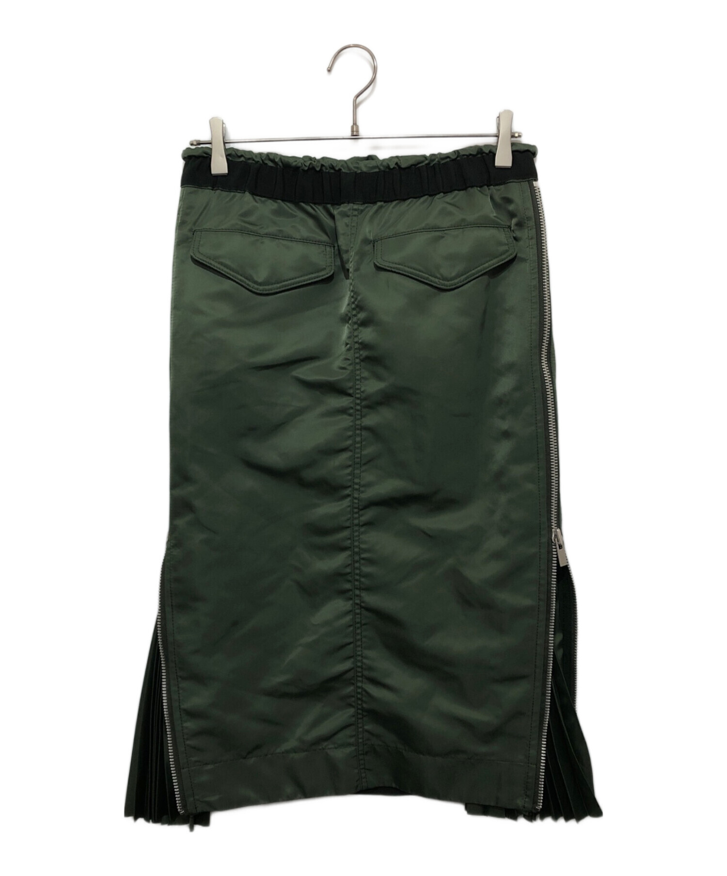 中古・古着通販】sacai (サカイ) ナイロンツイル MA-1 スカート