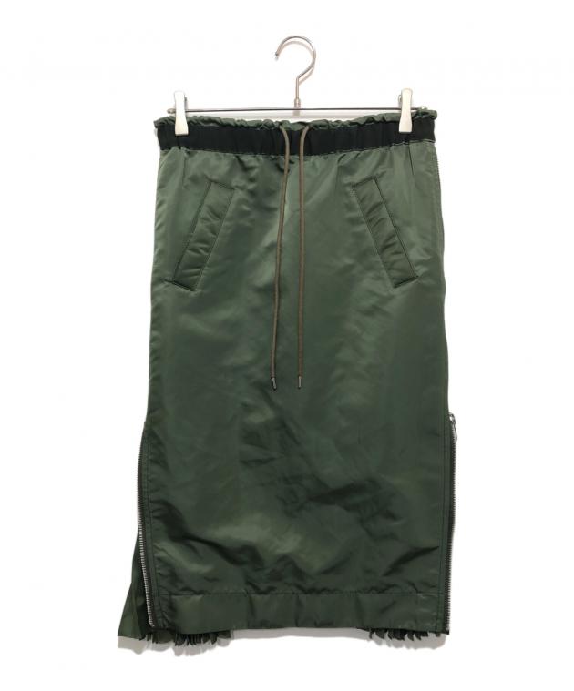 中古・古着通販】sacai (サカイ) ナイロンツイル MA-1 スカート