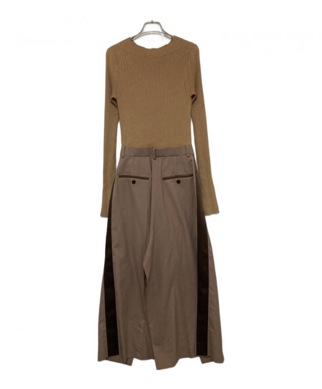 中古・古着通販】sacai (サカイ) Suiting x Knit Dress スー