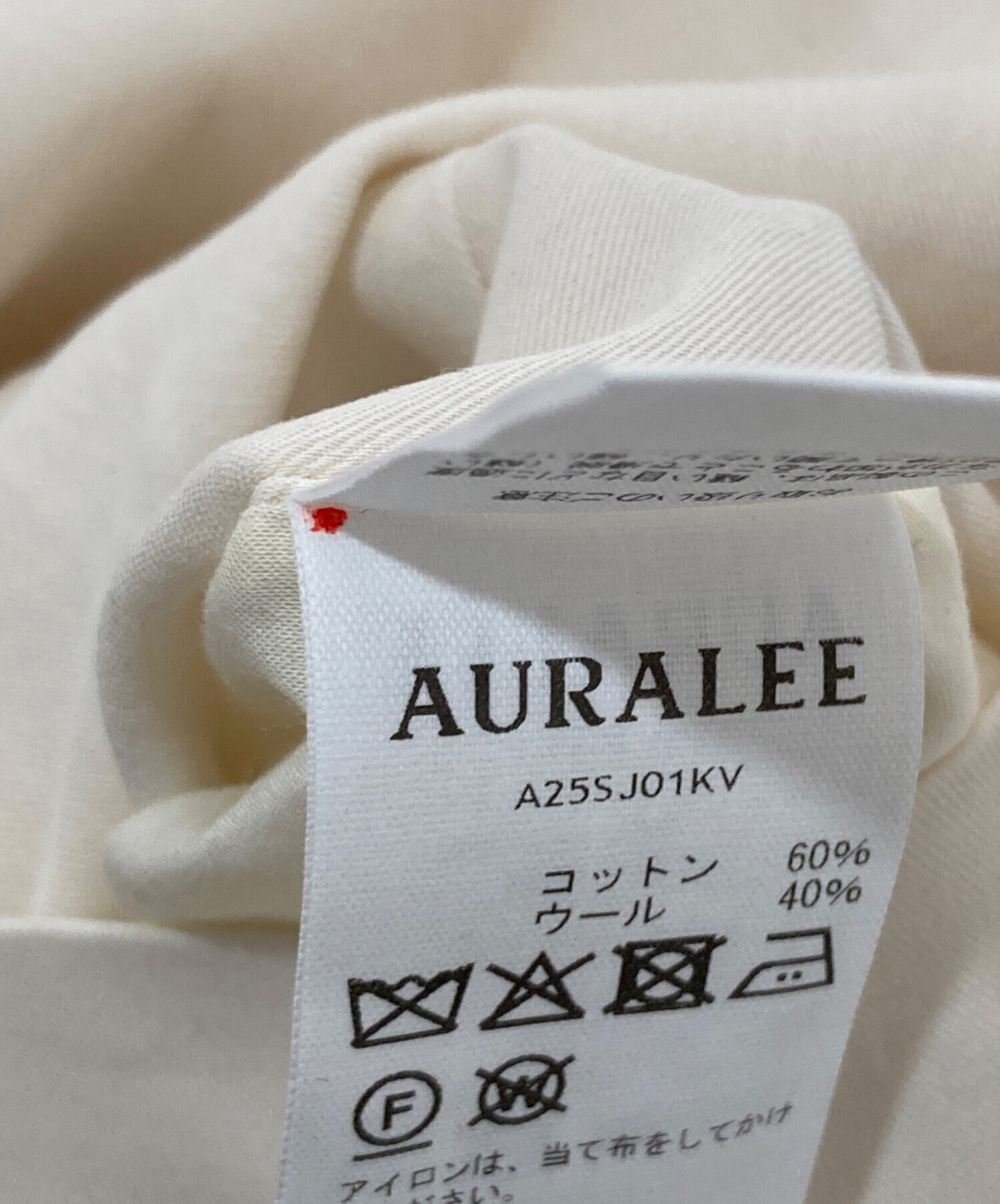 中古・古着通販】AURALEE (オーラリー) LIGHT COTTON WOOL VIYELLA 