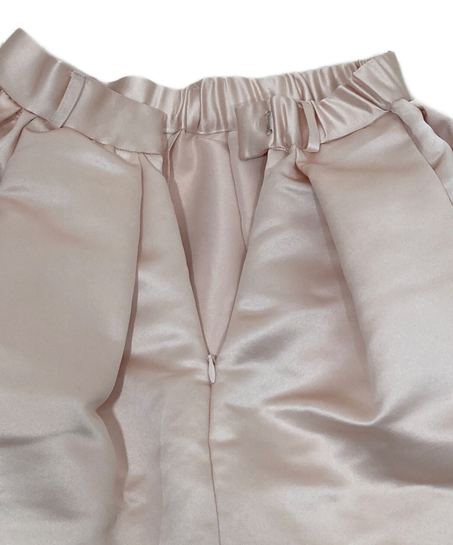 新品未使用　HEVE Satin Dress Tuck SK 中古・古着通販】Heve (ヘイヴ) satin dress tuck SK ピンク サイズ:36