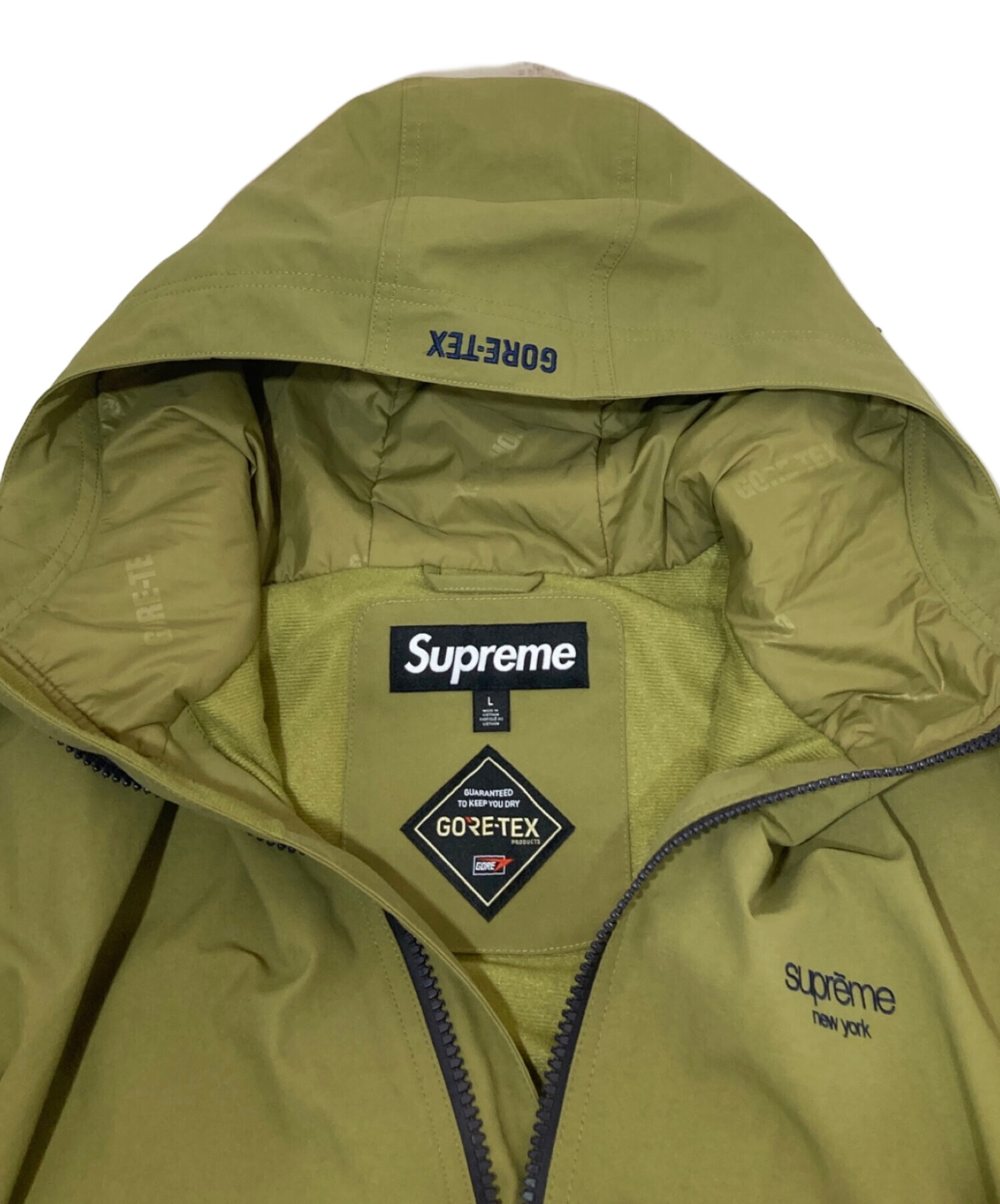 中古・古着通販】SUPREME (シュプリーム) GORE-TEX Stripe Hooded
