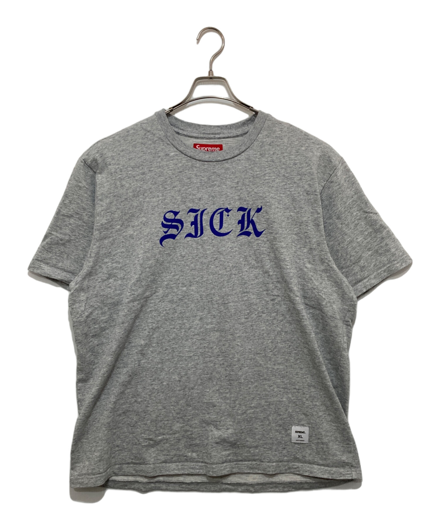 中古・古着通販】SUPREME (シュプリーム) Sick S/S Top グレー サイズ