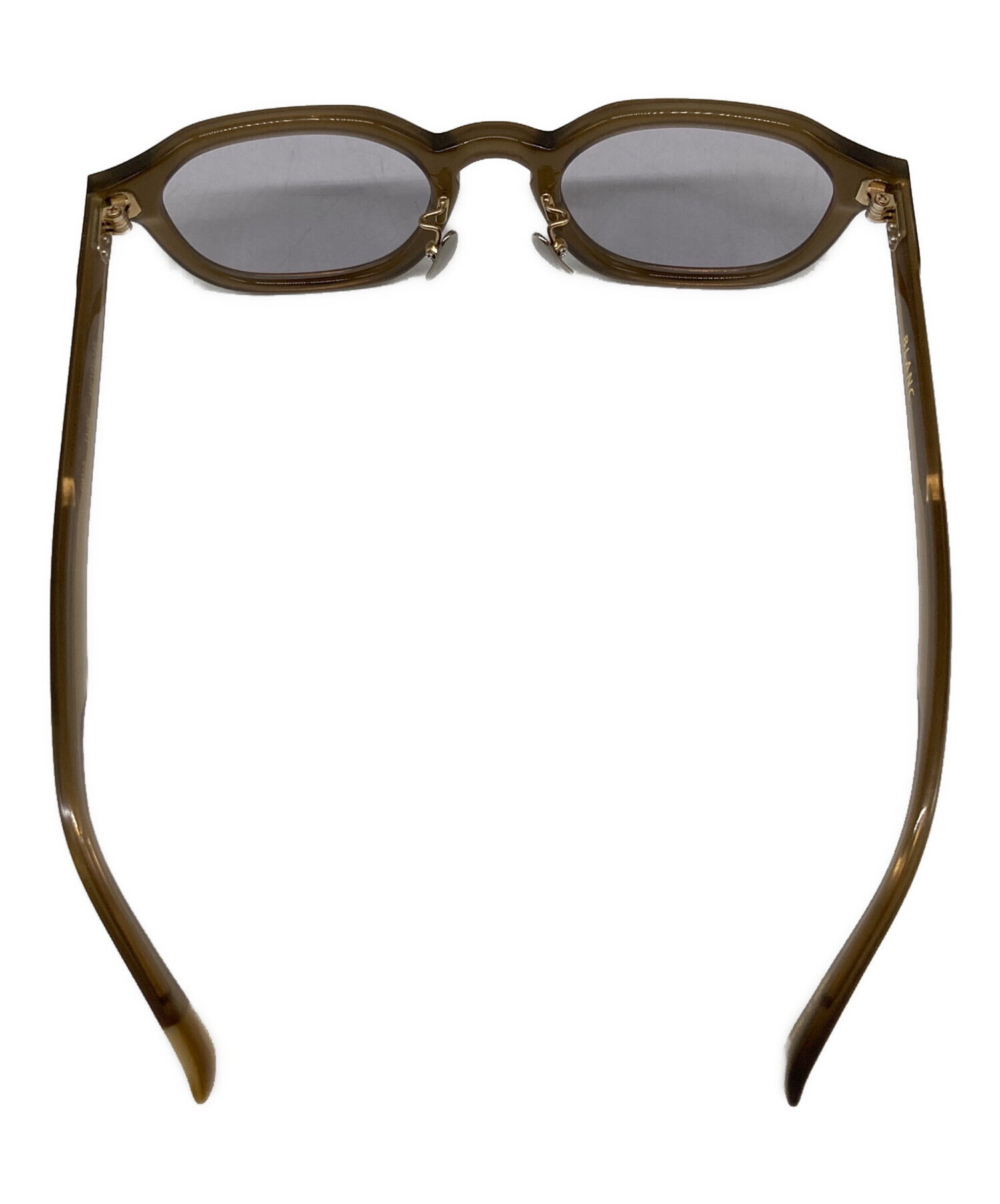 中古・古着通販】BLANC (ブラン) 眼鏡 ベージュ サイズ:48□21-145