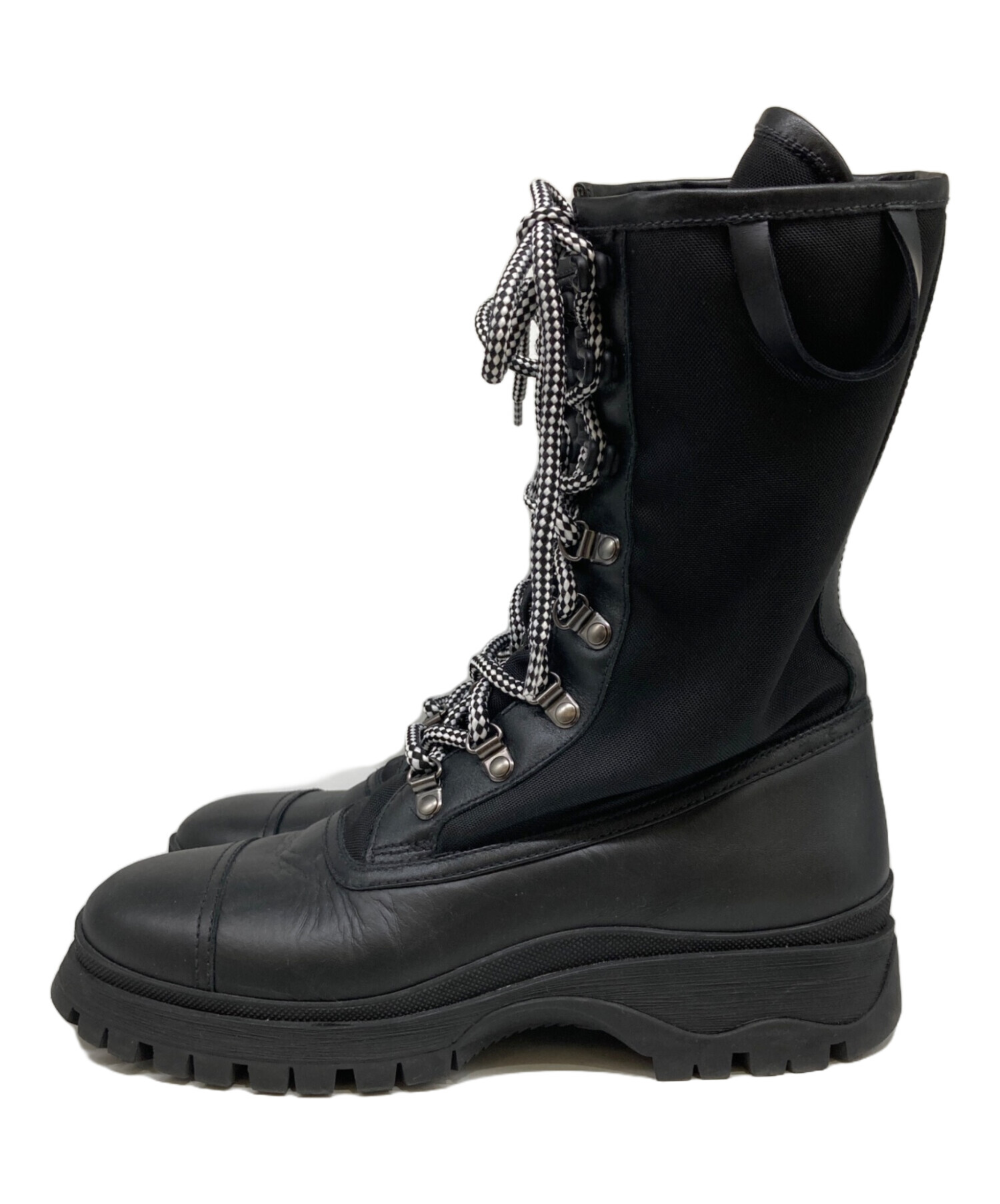 服*郎様 PRADA 黒　ブーツ　10 服*郎様 PRADA 黒 ブーツ 10 服*郎様 PRADA 黒 ブーツ 10 - メルカリ