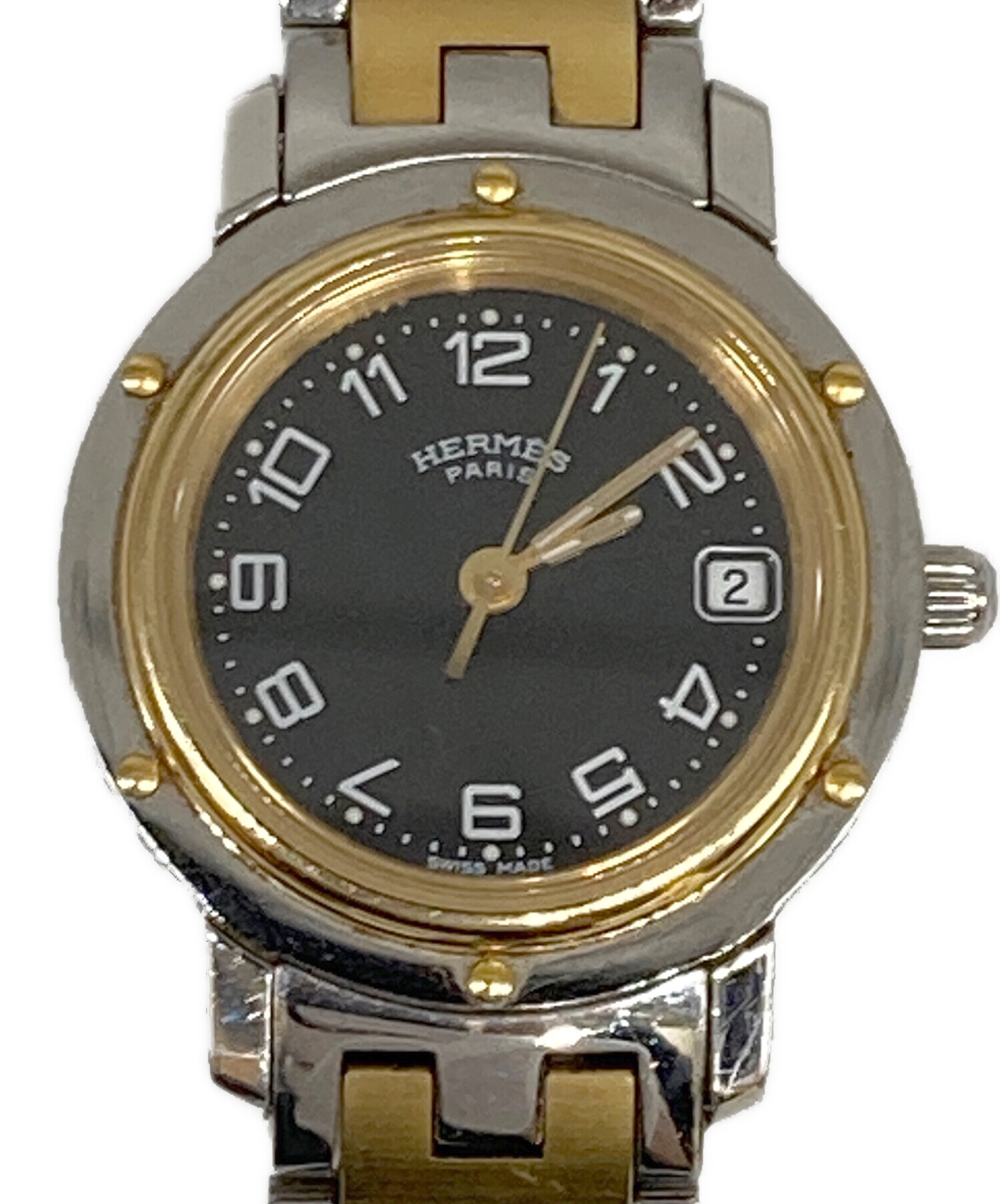 中古・古着通販】HERMES (エルメス) クリッパー 腕時計 CL4 220 