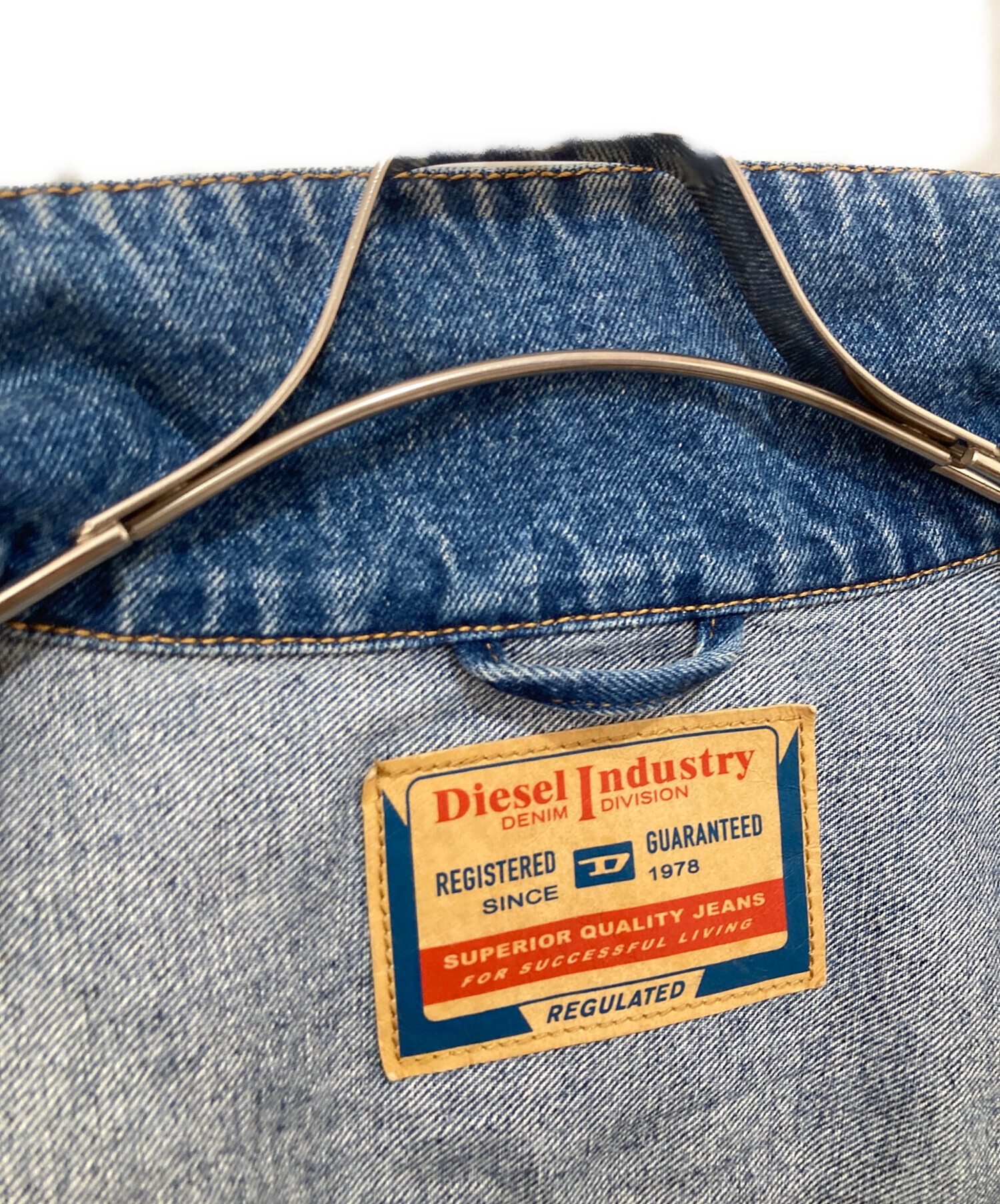 中古・古着通販】DIESEL (ディーゼル) デニムシャツ インディゴ サイズ 